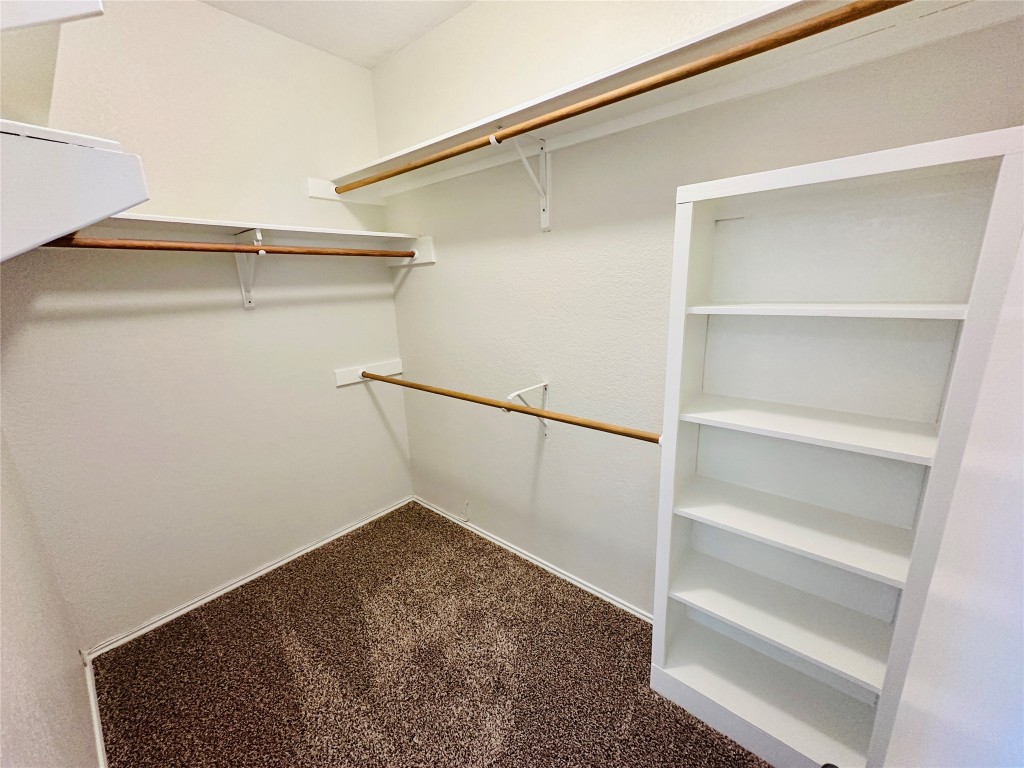 4711 Spicewood Springs Road, Unit 3118 Austin, TX 78759 - Photo 15 of 25 a view of an empty walk in closet