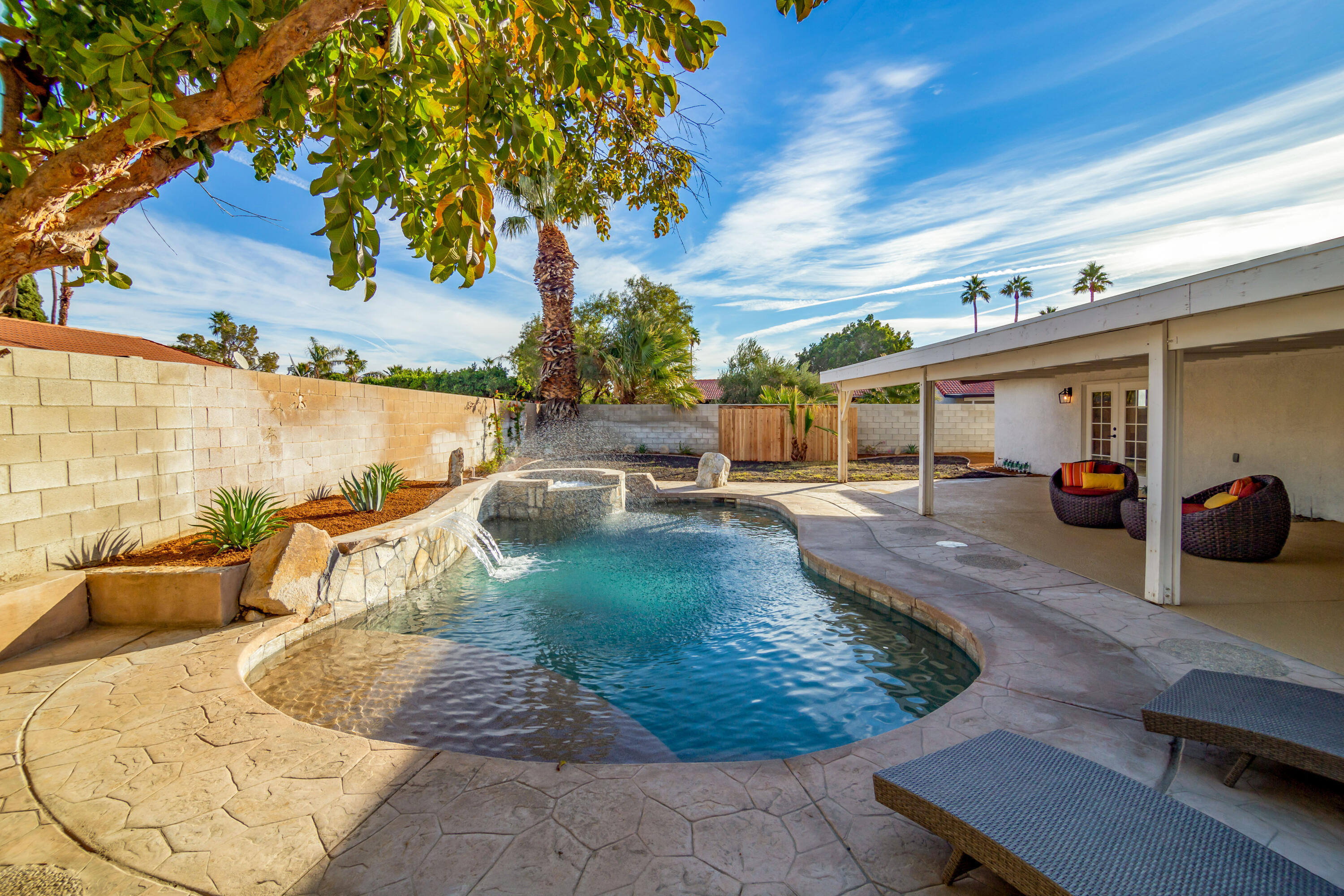 67420 Rango Road Cathedral City, CA 92234 - Photo 29 of 36 swimming pool view with a seating space