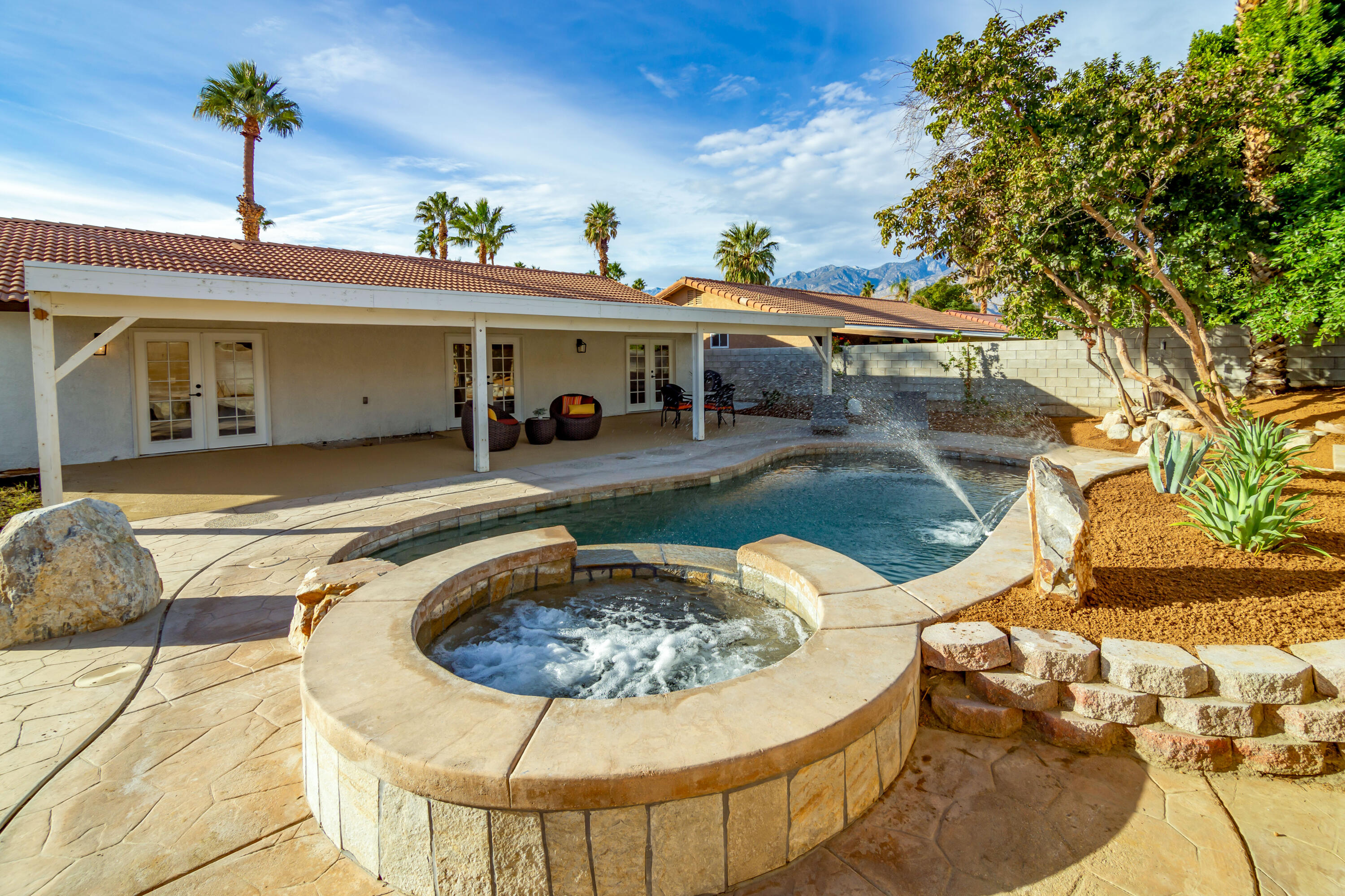 67420 Rango Road Cathedral City, CA 92234 - Photo 31 of 36 a view of a house with swimming pool