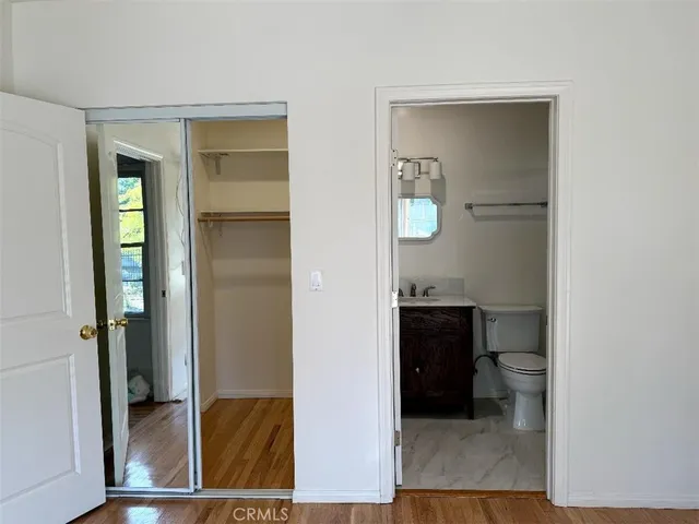 a view of walk in closet