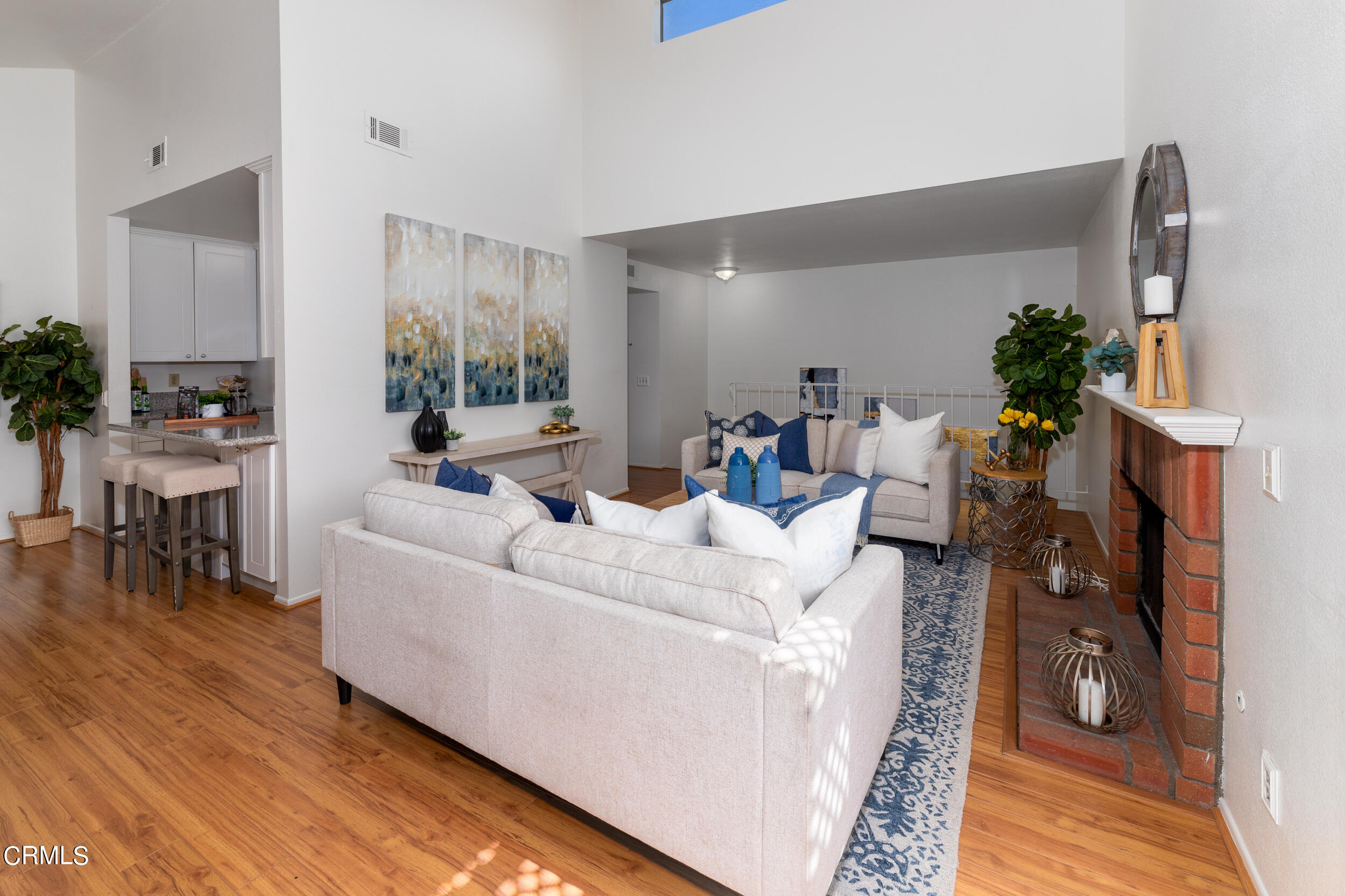 24100 Ave Rancheros, Unit G Diamond Bar, CA 91765 - Photo 5 of 20 a living room with furniture and a wooden floor