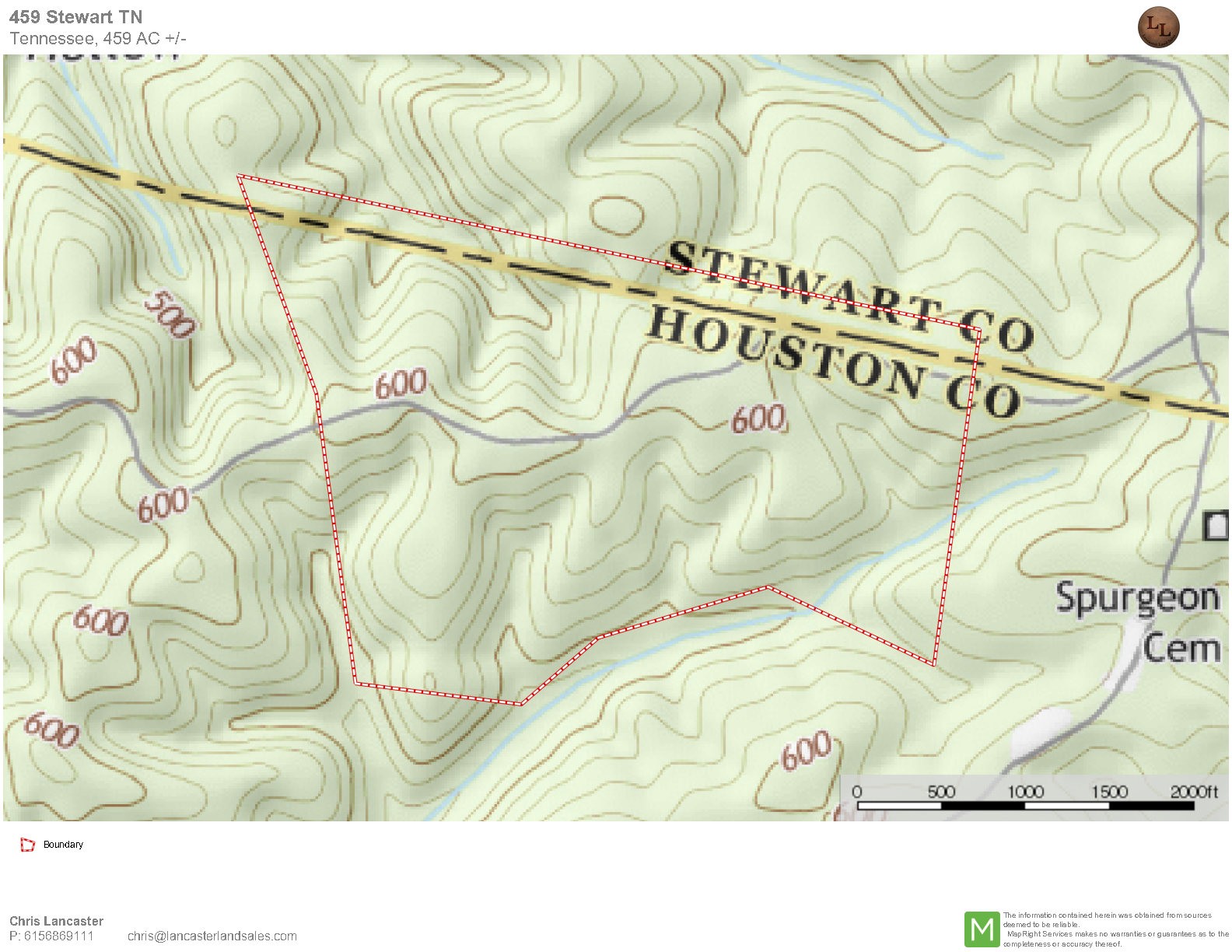 0 Mathis Cemetery Road Stewart, TN 37175 - Photo 2 of 12 Gallery Image 2