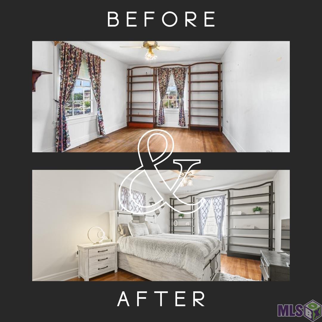 3650 Perkins Road Baton Rouge, LA 70808 - Photo 41 of 50 Before and After Bedroom