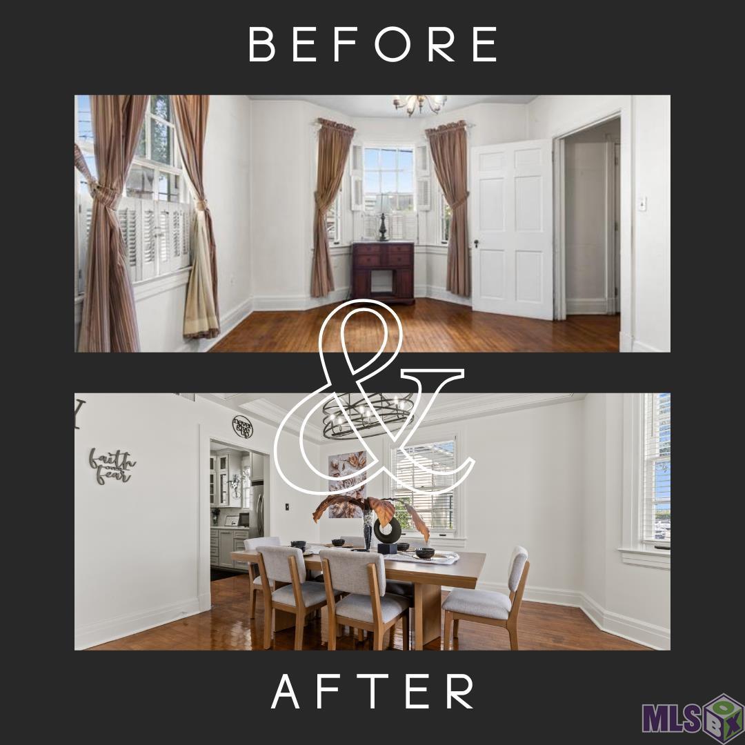3650 Perkins Road Baton Rouge, LA 70808 - Photo 42 of 50 Before and After Dining room