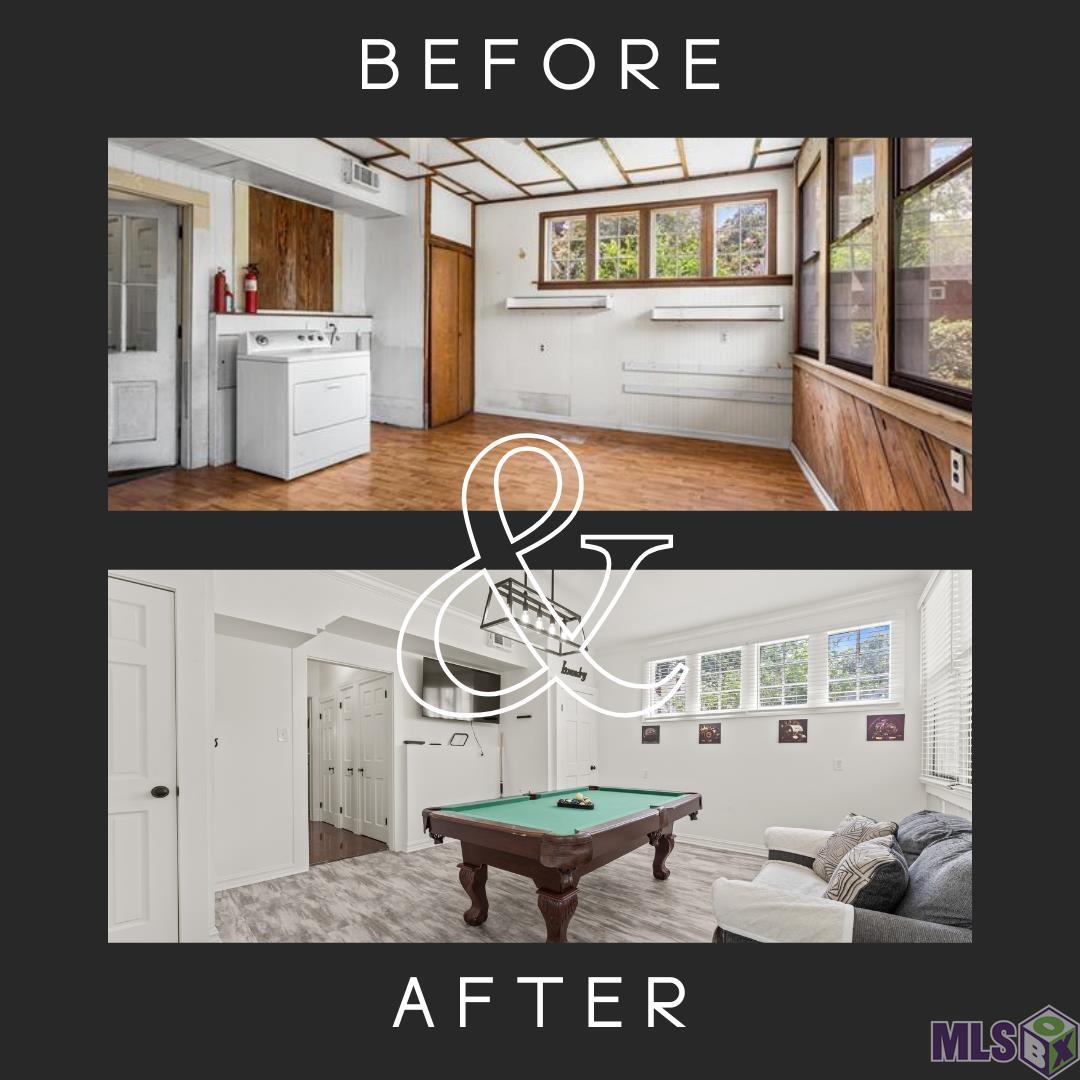 3650 Perkins Road Baton Rouge, LA 70808 - Photo 46 of 50 Before and After Gameroom