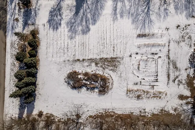 a view of painting on the wall