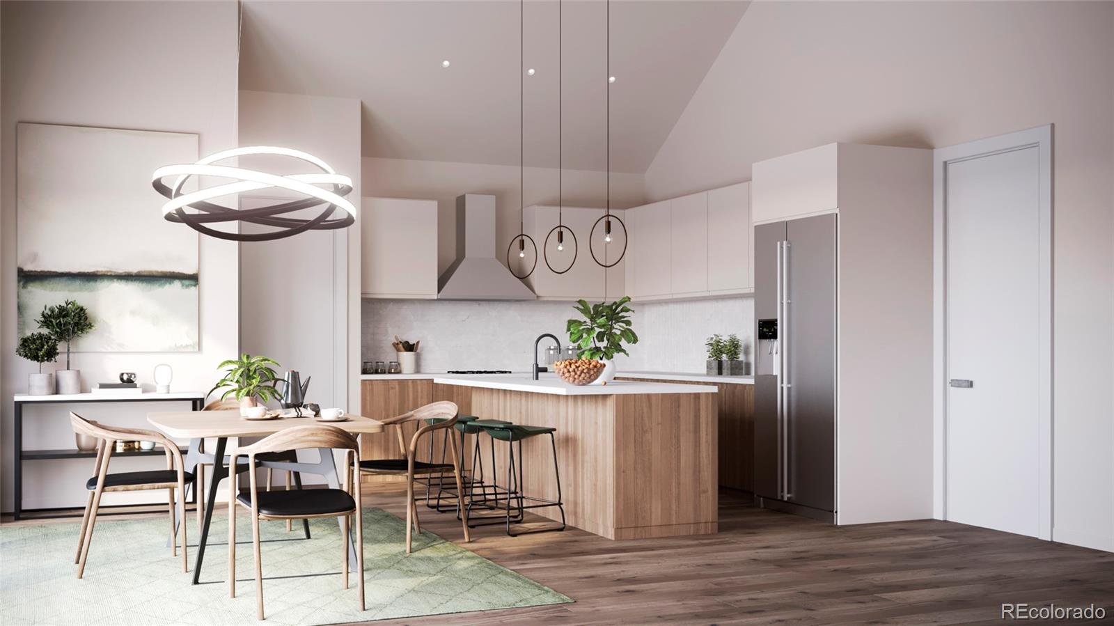 3411 Albion Street, Unit 7 Denver, CO 80207 - Photo 4 of 13 a view of a dining room with furniture