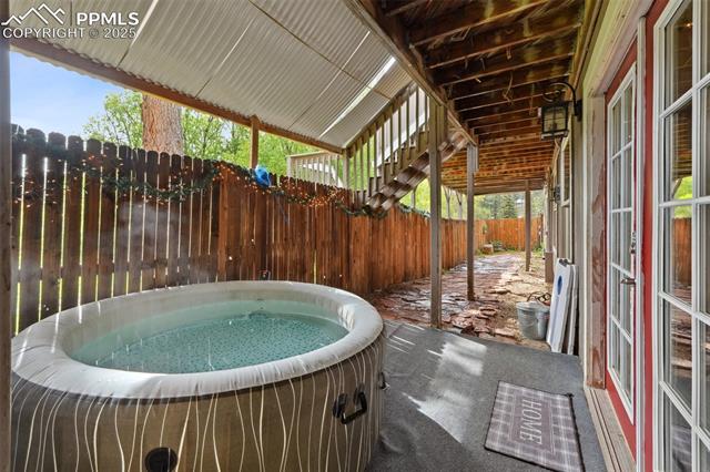 7475 Chirgiton Road Colorado Springs, CO 80908 - Photo 29 of 38 View of patio