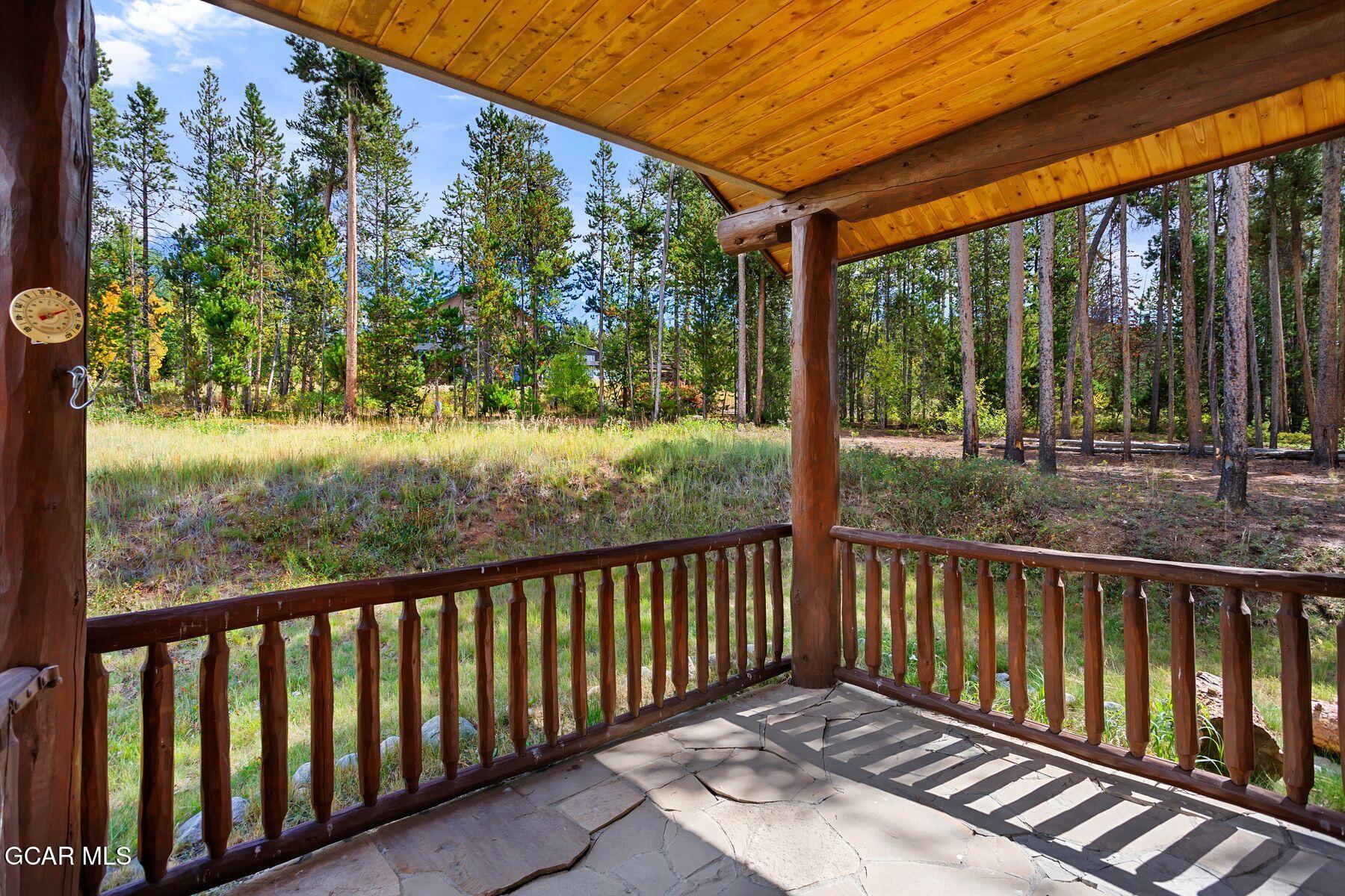 445 Trappers Way Fraser, CO 80442 - Photo 15 of 37 a view of a wooden deck