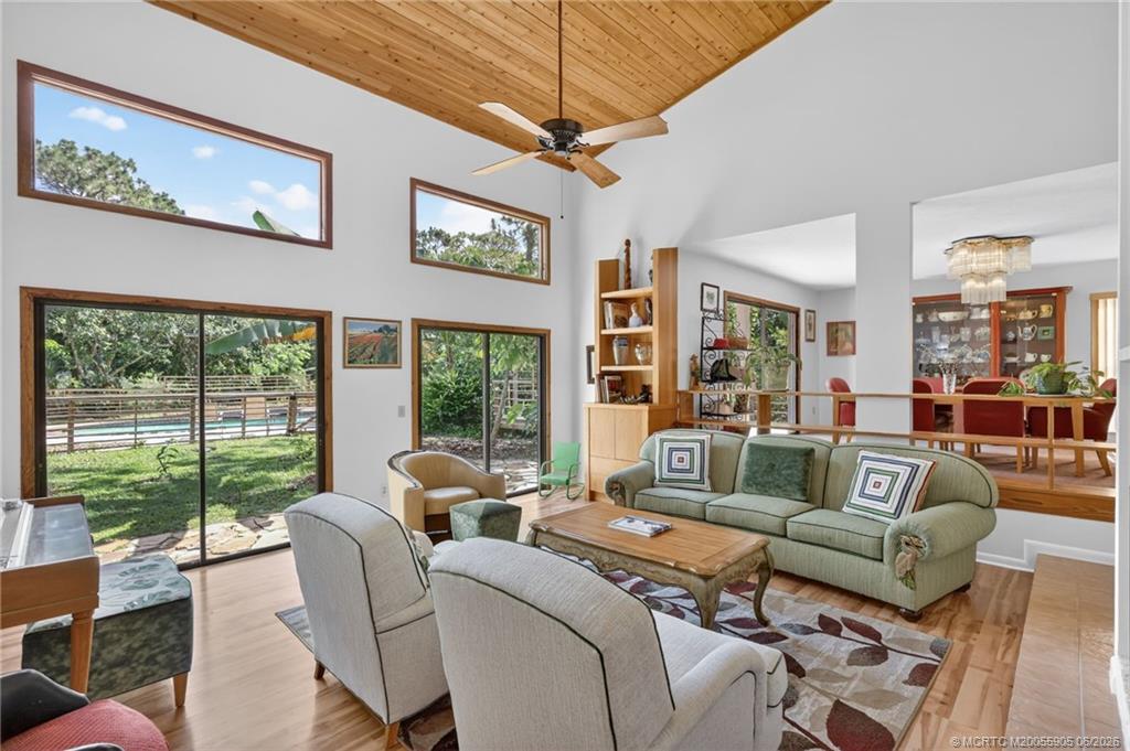 11145 Southwest Meadowlark Circle Stuart, FL 34997 - Photo 14 of 107 Tongue & groove cedar ceiling