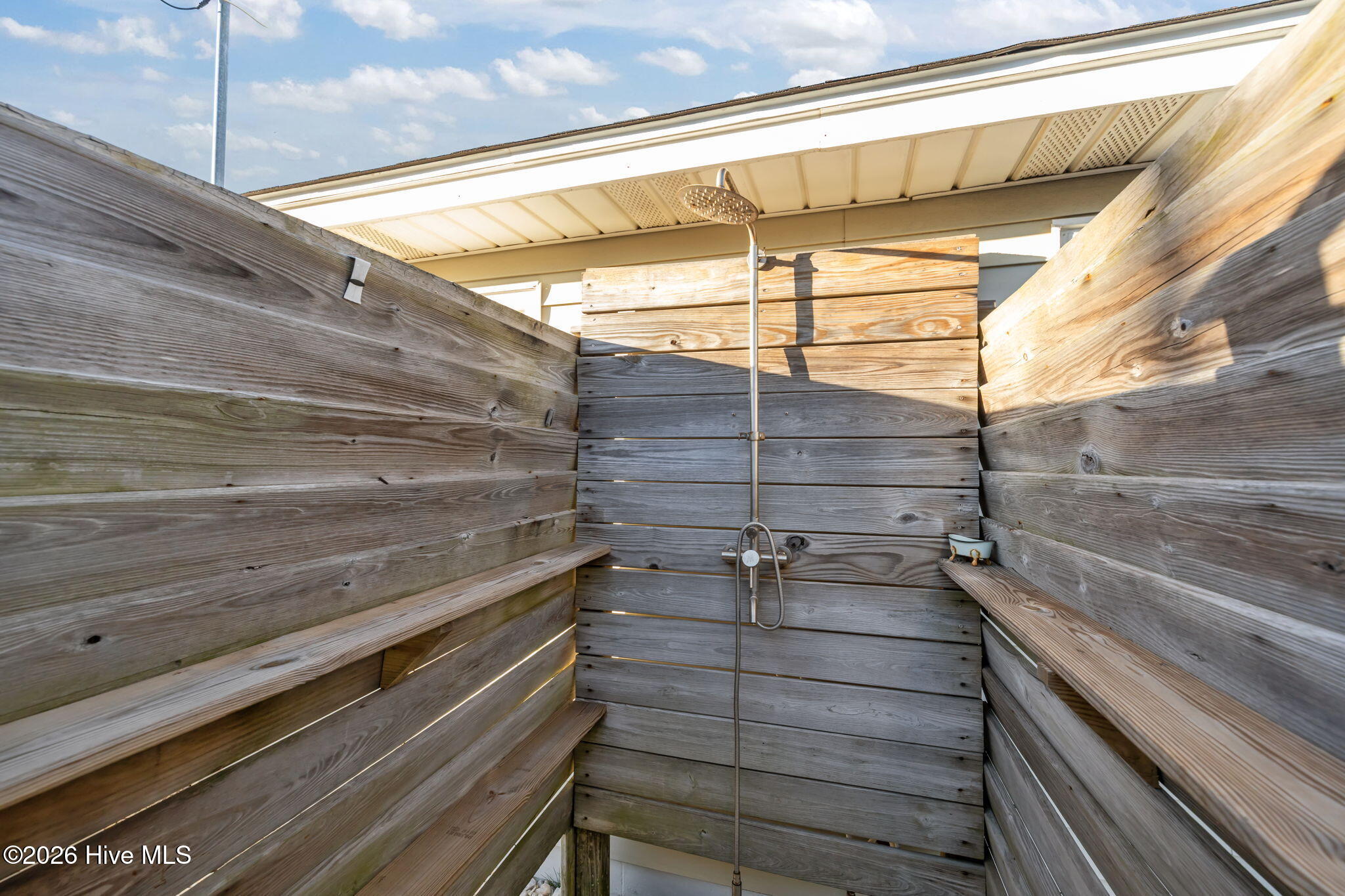 404 Dobbs Street Atlantic Beach, NC 28512 - Photo 21 of 31 Hot & Cold Outdoor Shower