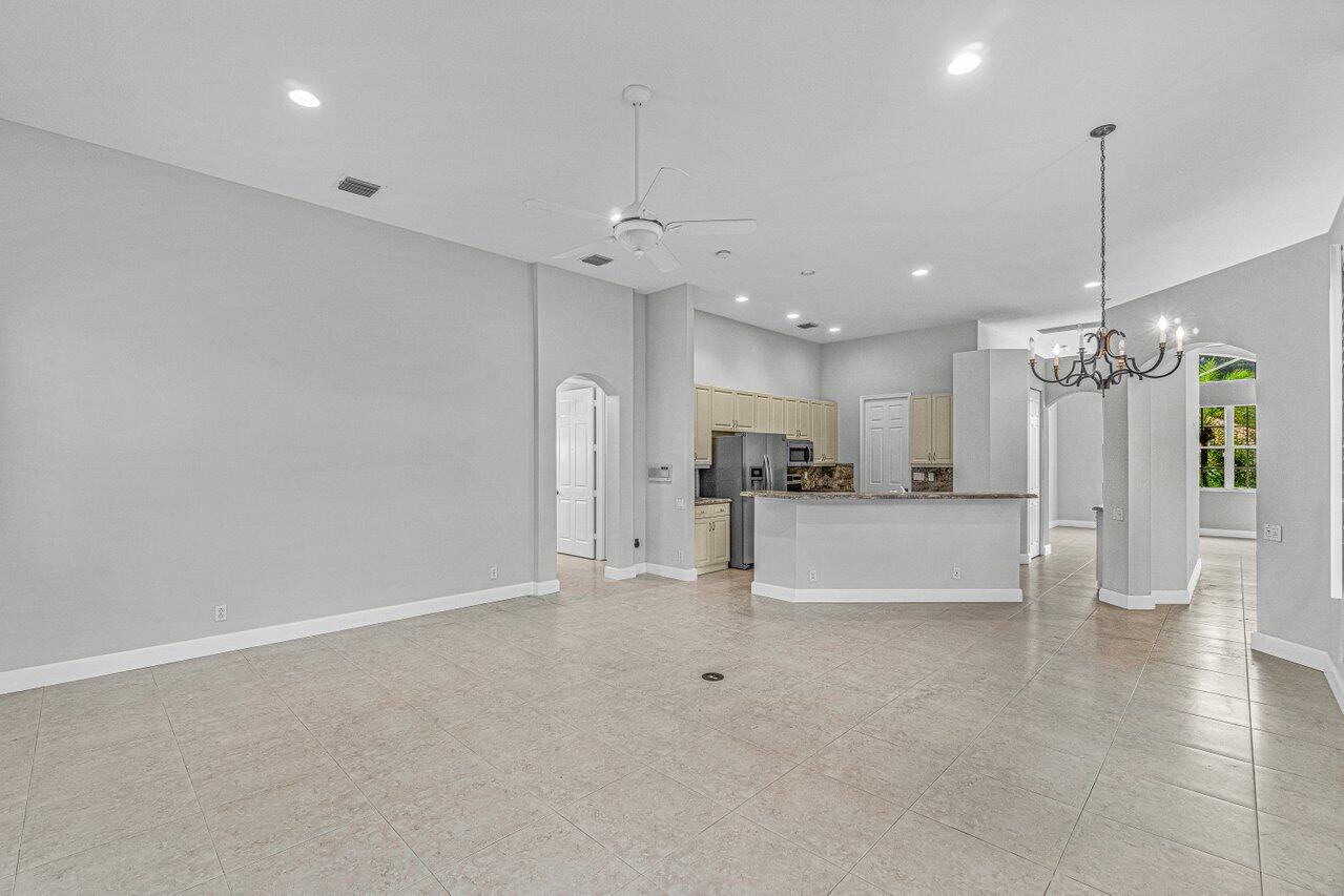 7481 Falls Road West Boynton Beach, FL 33437 - Photo 13 of 33 Family Room to Kitchen