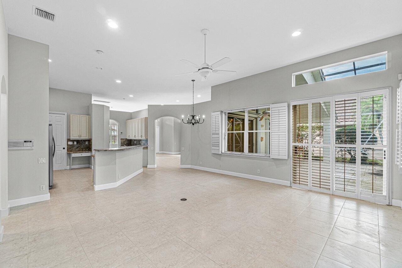7481 Falls Road West Boynton Beach, FL 33437 - Photo 3 of 33 Family Room to Kitchen