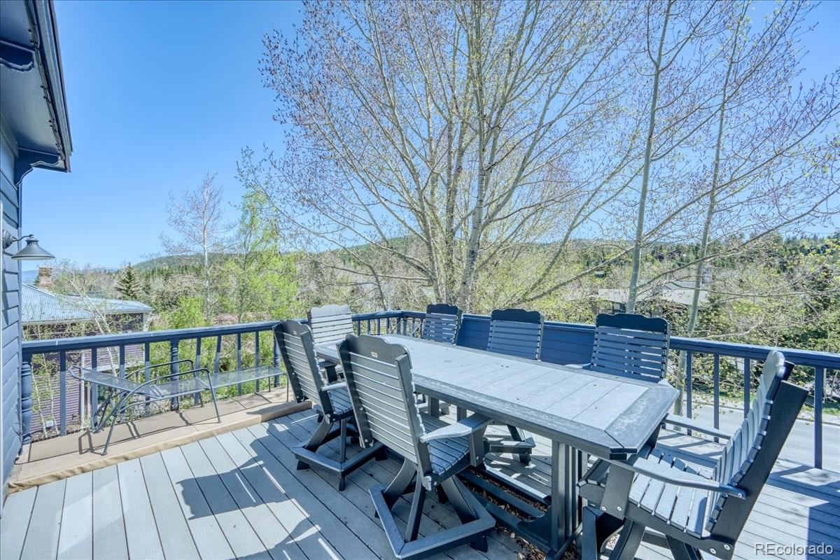 200 North Ridge Street, Unit R1 Breckenridge, CO 80424 - Photo 27 of 27 a view of balcony with furniture and trees