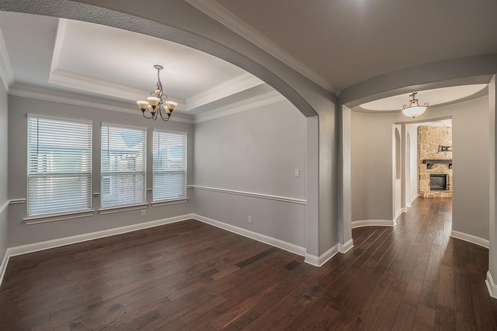 2823 Exeter Drive Trophy Club, TX 76262 - Photo 11 of 40 a view of livingroom with hardwood floor and window