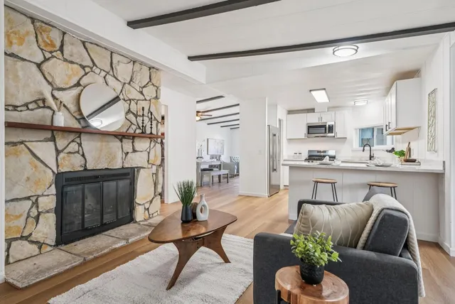 a view of a door and front door