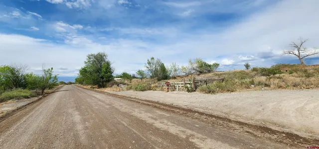 a view of a city street from a building