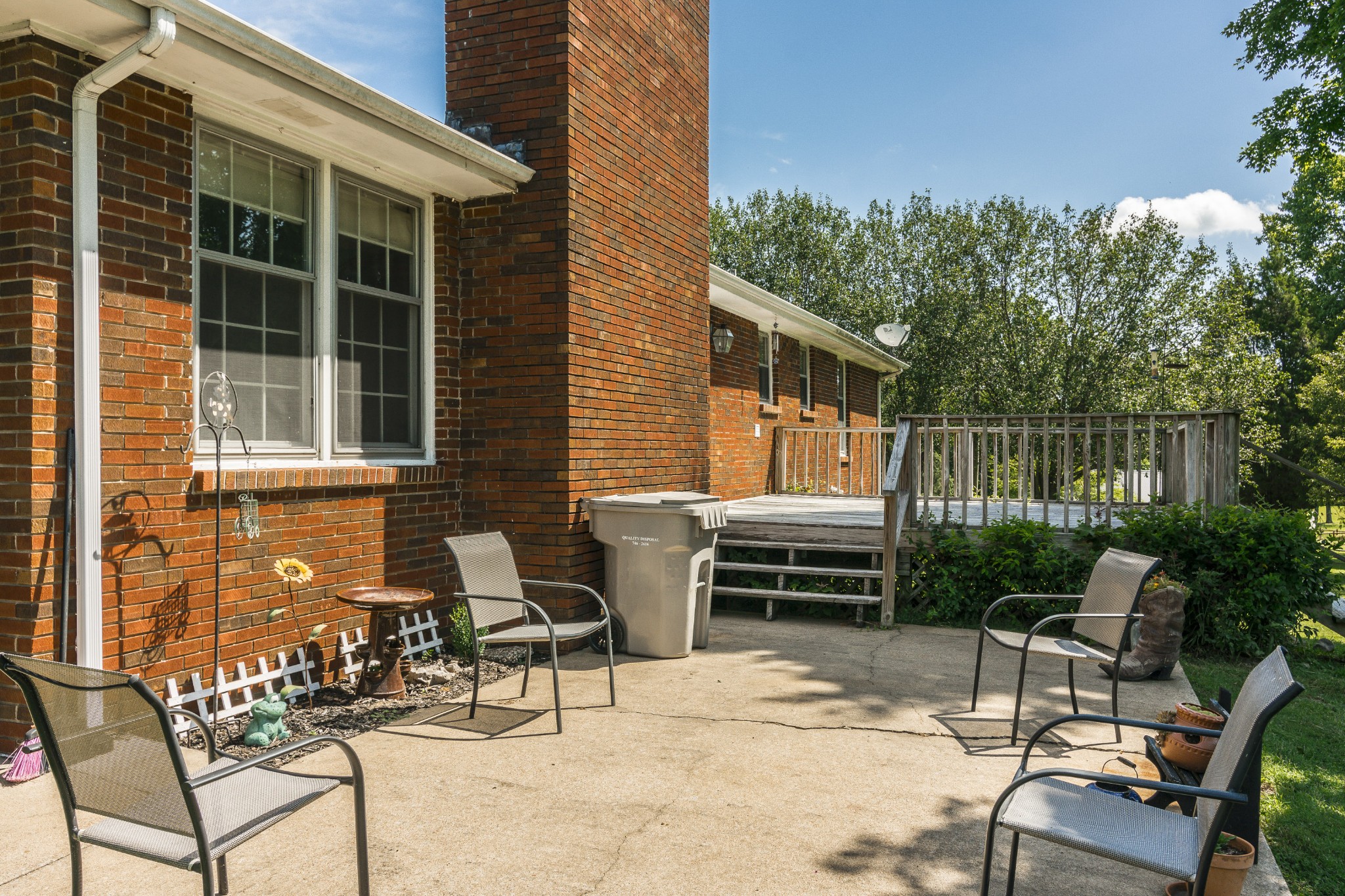 2527 Ewell Elliott Road Springfield, TN 37172 - Photo 39 of 50 a backyard of a house with outdoor seating