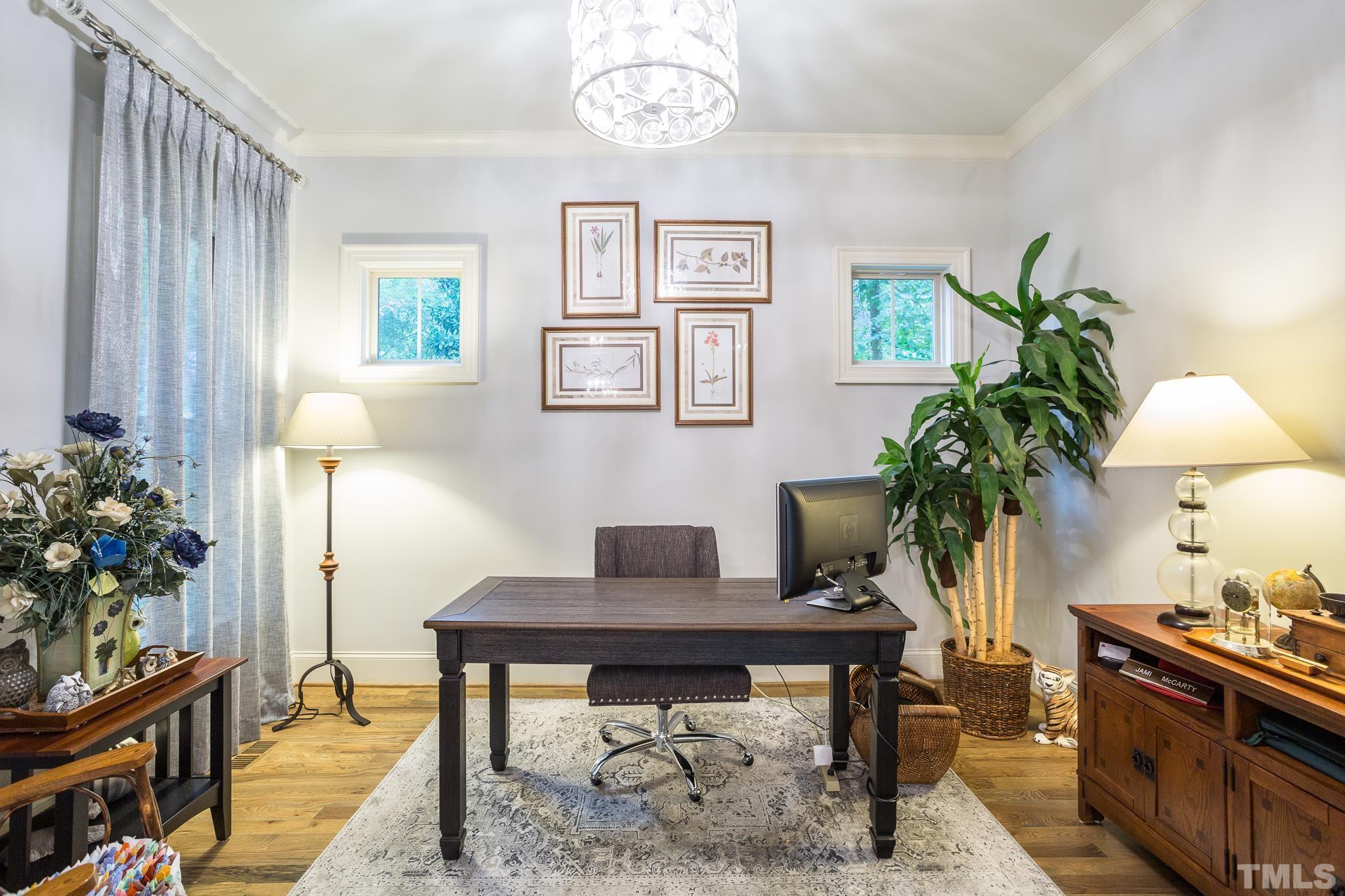 1921 Banbury Road Raleigh, NC 27608 - Photo 8 of 30 a workspace with furniture and window