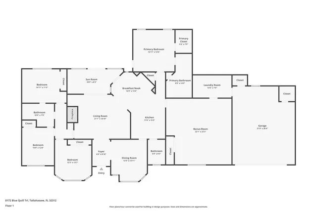 $569,000 | 8172 Blue Quill Trail, Tallahassee, FL 32312