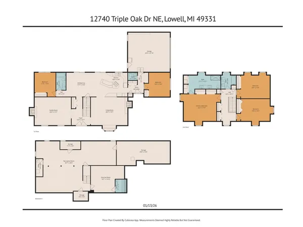 $519,900 | 12740 Triple Oak Drive Northeast, Lowell, MI 49331