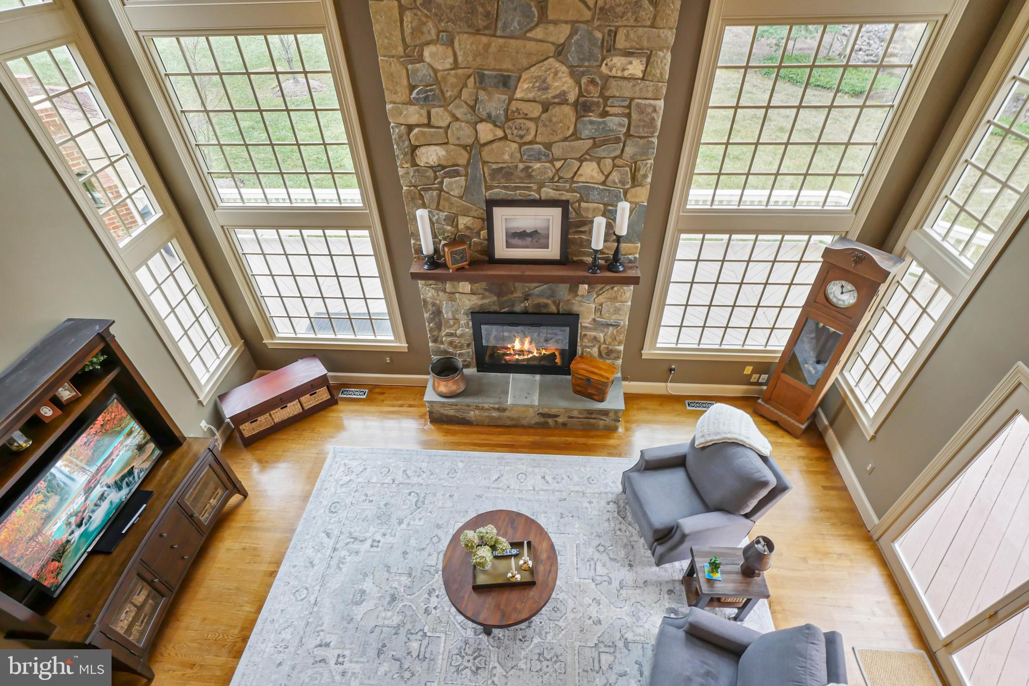7407 Willowbrook Road Fairfax Station, VA 22039 - Photo 17 of 55 View from loft into family room