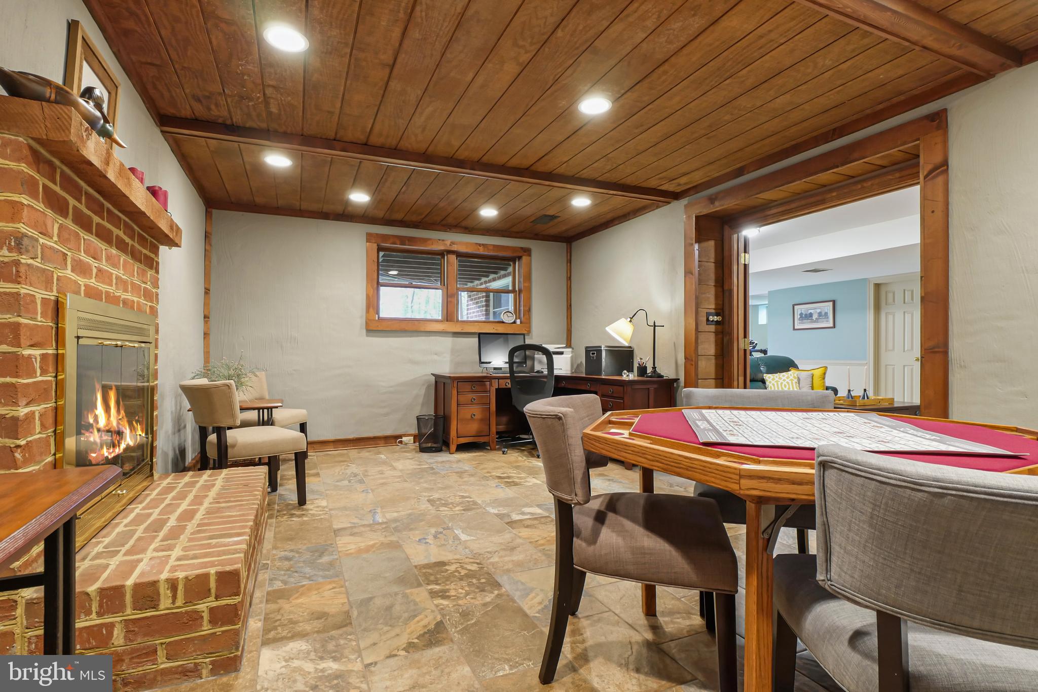 7407 Willowbrook Road Fairfax Station, VA 22039 - Photo 35 of 55 Tile floors and wood ceilings