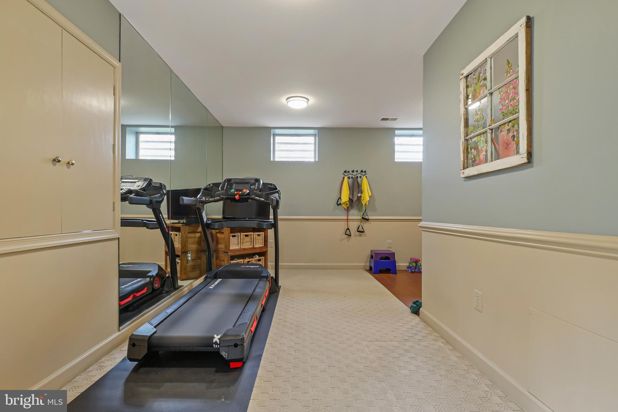 7407 Willowbrook Road Fairfax Station, VA 22039 - Photo 37 of 55 Exercise area w/direct sauna & steam shower acess