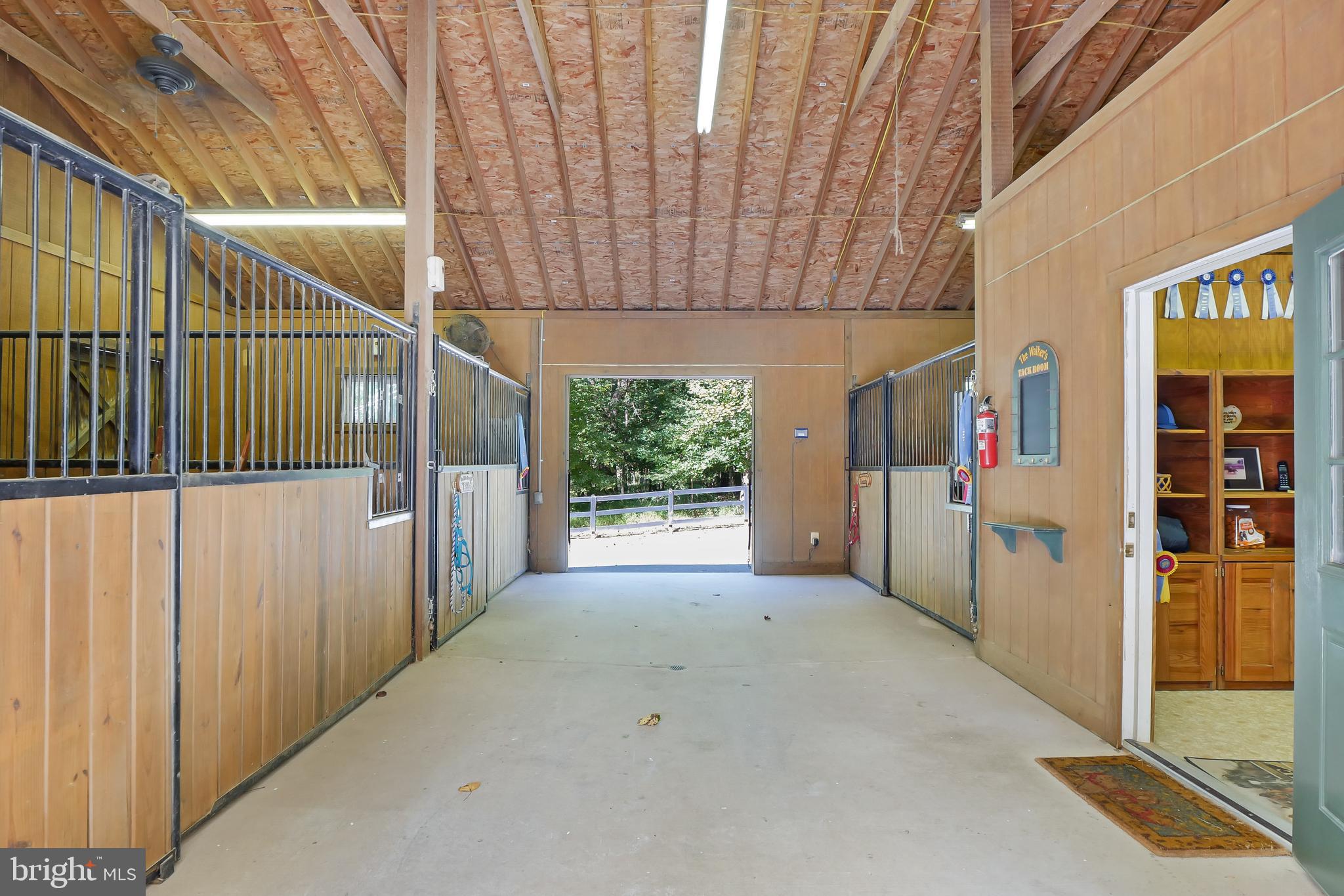 7407 Willowbrook Road Fairfax Station, VA 22039 - Photo 51 of 55 Barn features concrete floor, electricity, & water