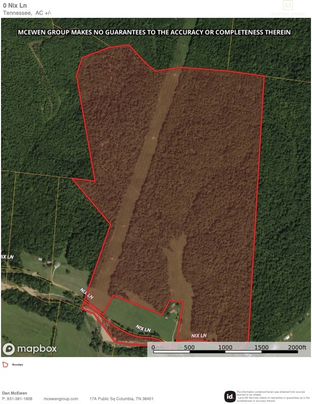 0 Nix Lane Waverly, TN 37185 - Photo 32 of 32 a bird view of a garden