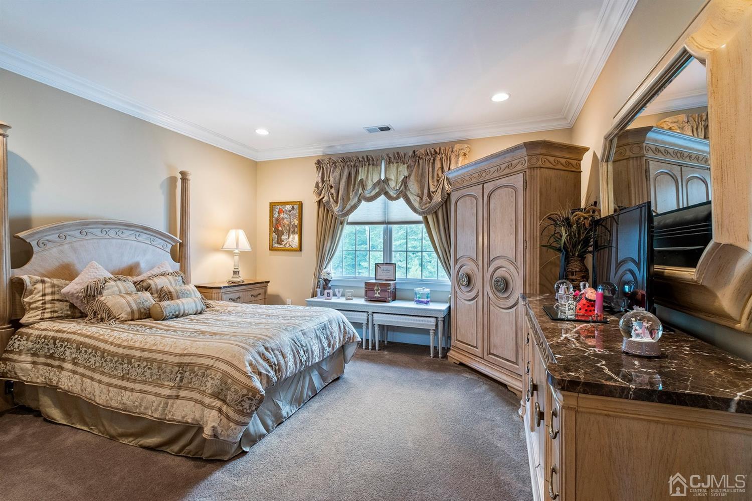 12 Horseshoe Court Monroe Township, NJ 08831 - Photo 20 of 81 a bedroom with a bed and a window