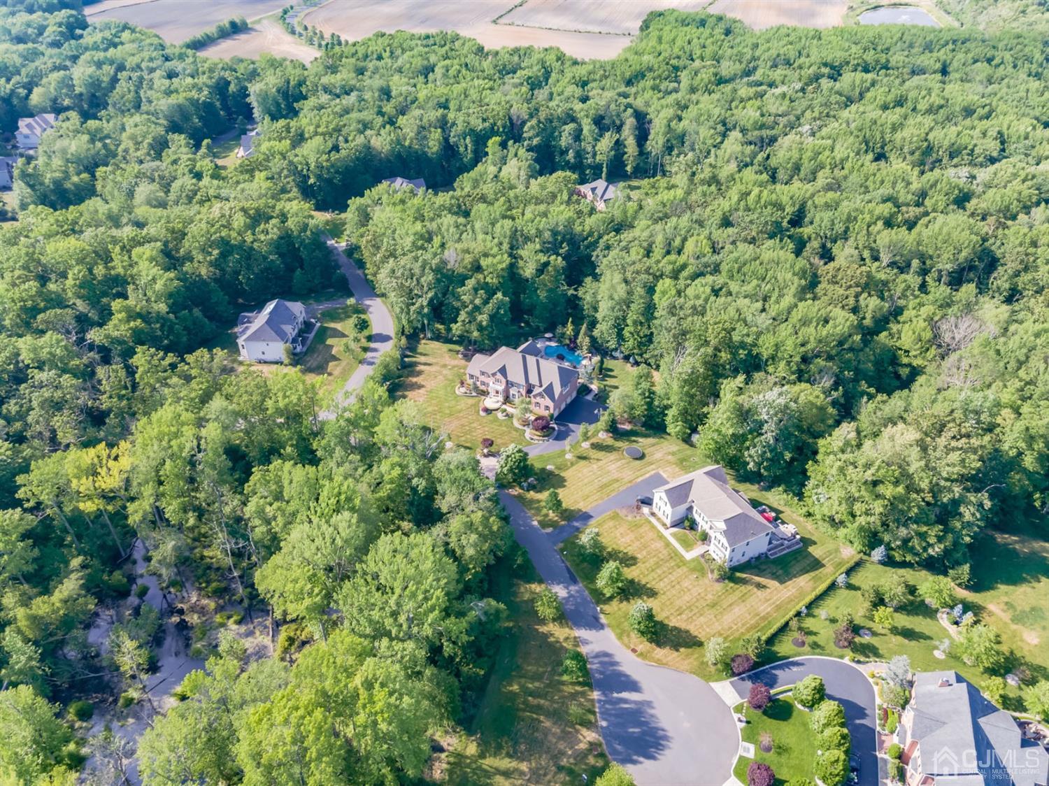 12 Horseshoe Court Monroe Township, NJ 08831 - Photo 49 of 81 an aerial view of a house with a yard