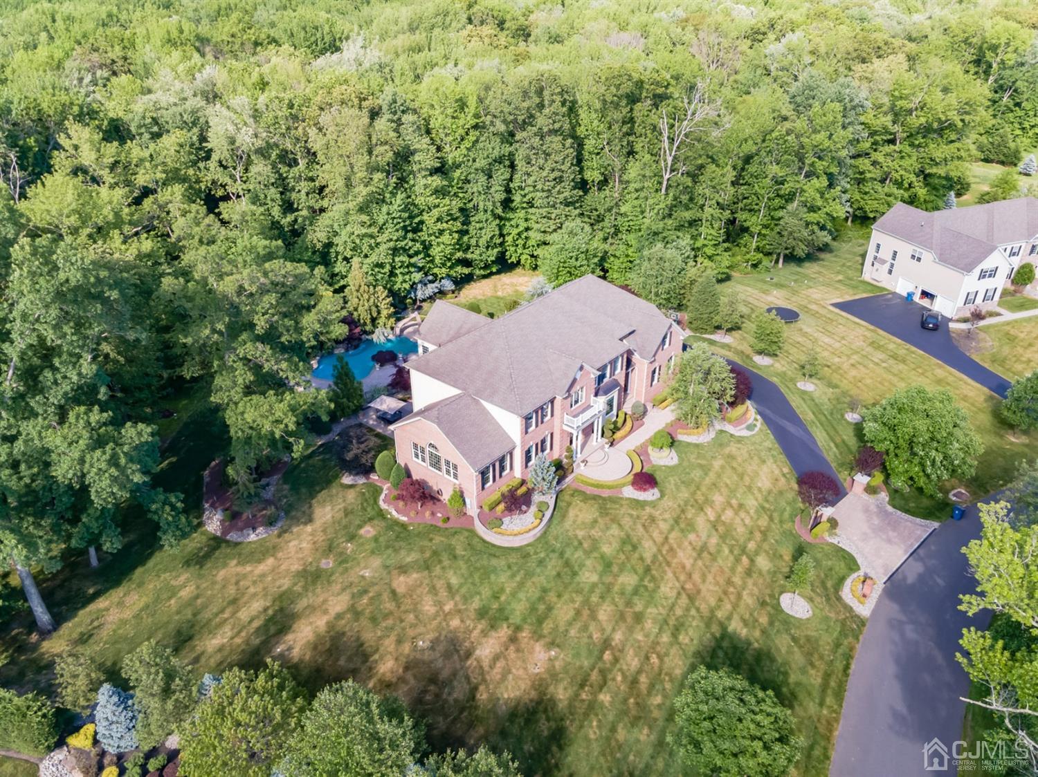 12 Horseshoe Court Monroe Township, NJ 08831 - Photo 51 of 81 an aerial view of a house with garden space and street view
