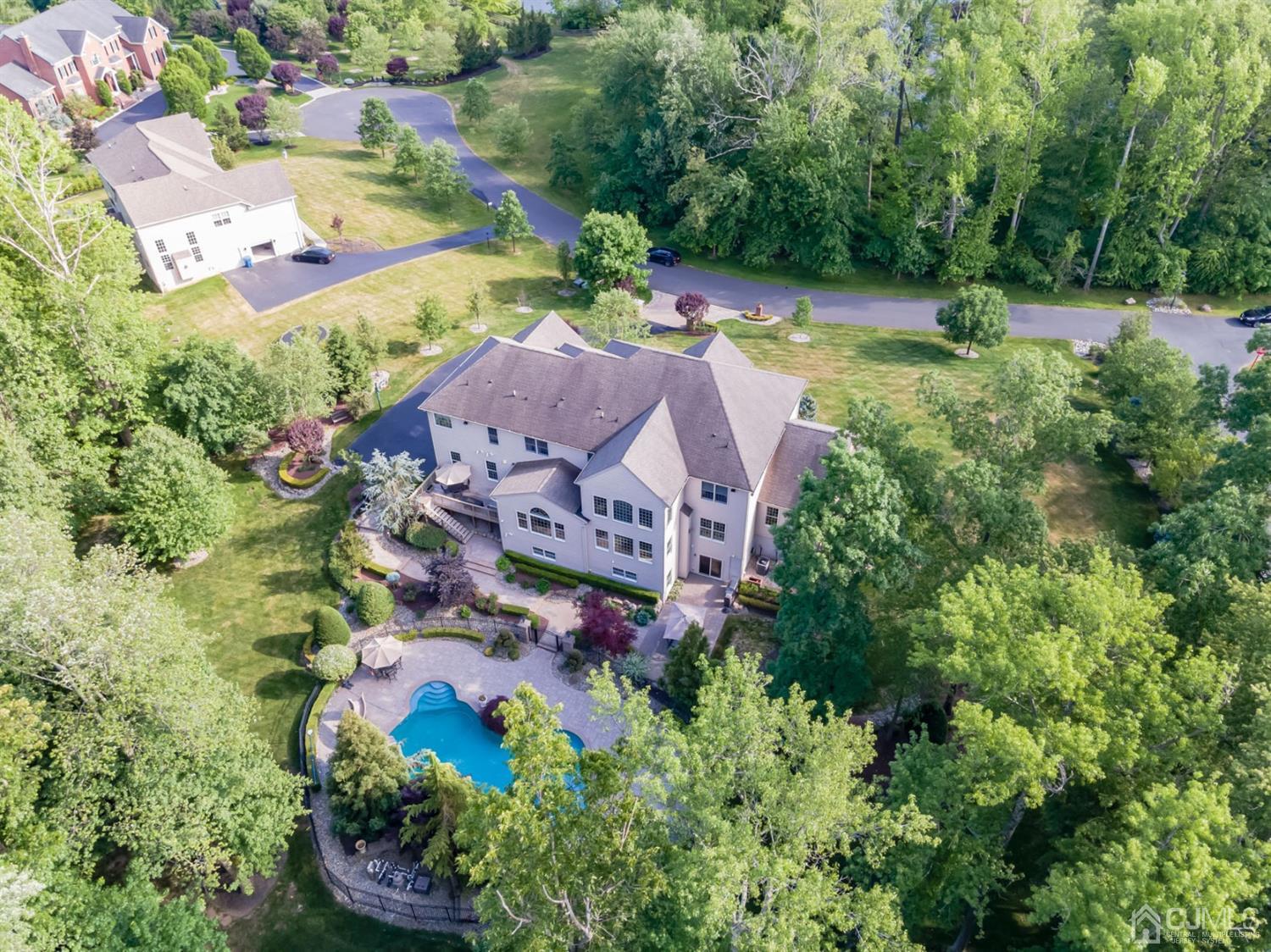 12 Horseshoe Court Monroe Township, NJ 08831 - Photo 52 of 81 an aerial view of residential house with outdoor space