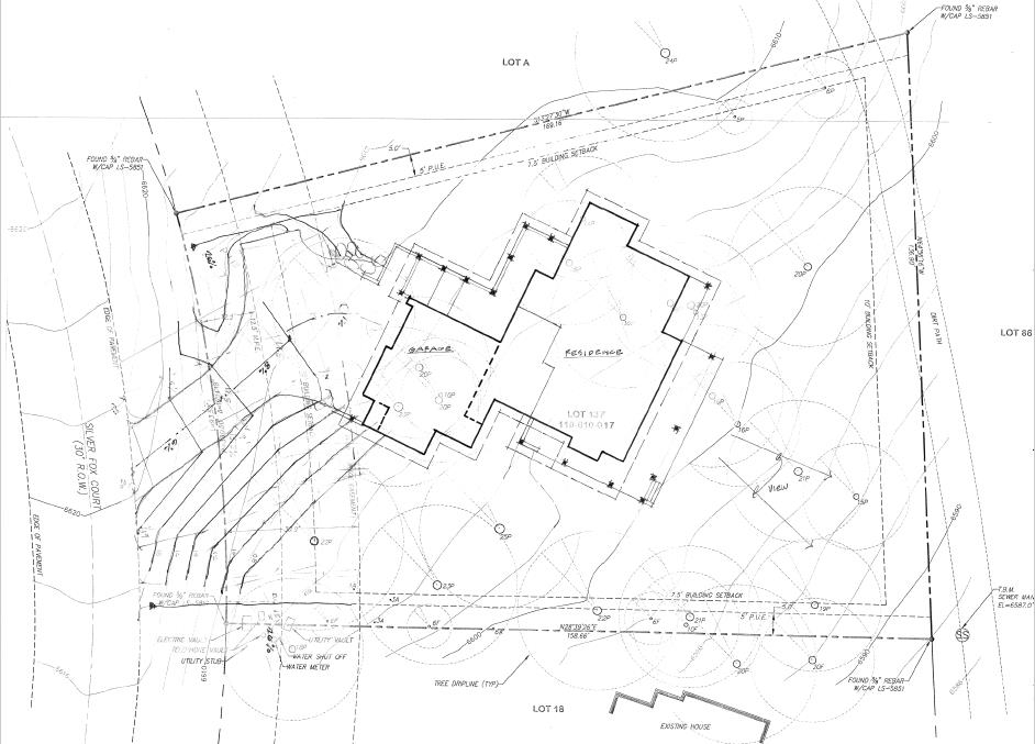 2201 Silver Fox Truckee, CA 96161 - Photo 2 of 8 a white bench sitting in middle of a yard