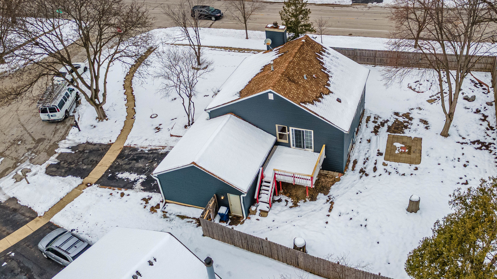 1359 Madison Court St. Charles, IL 60174 - Photo 23 of 23 an aerial view of a house with a yard