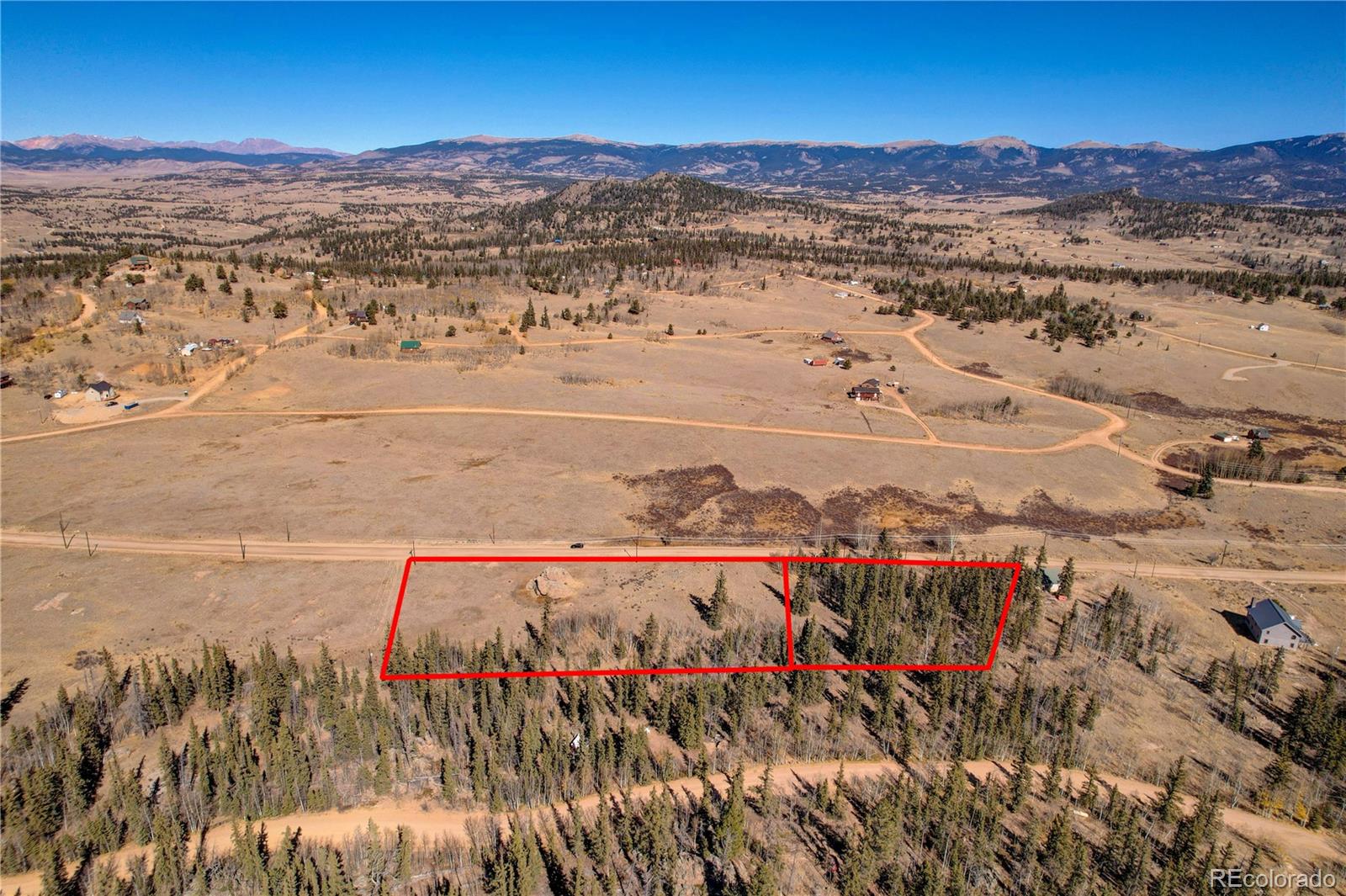 778 Chief Trail Como, CO 80456 - Photo 46 of 50 a view of an outdoor space and a mountain view