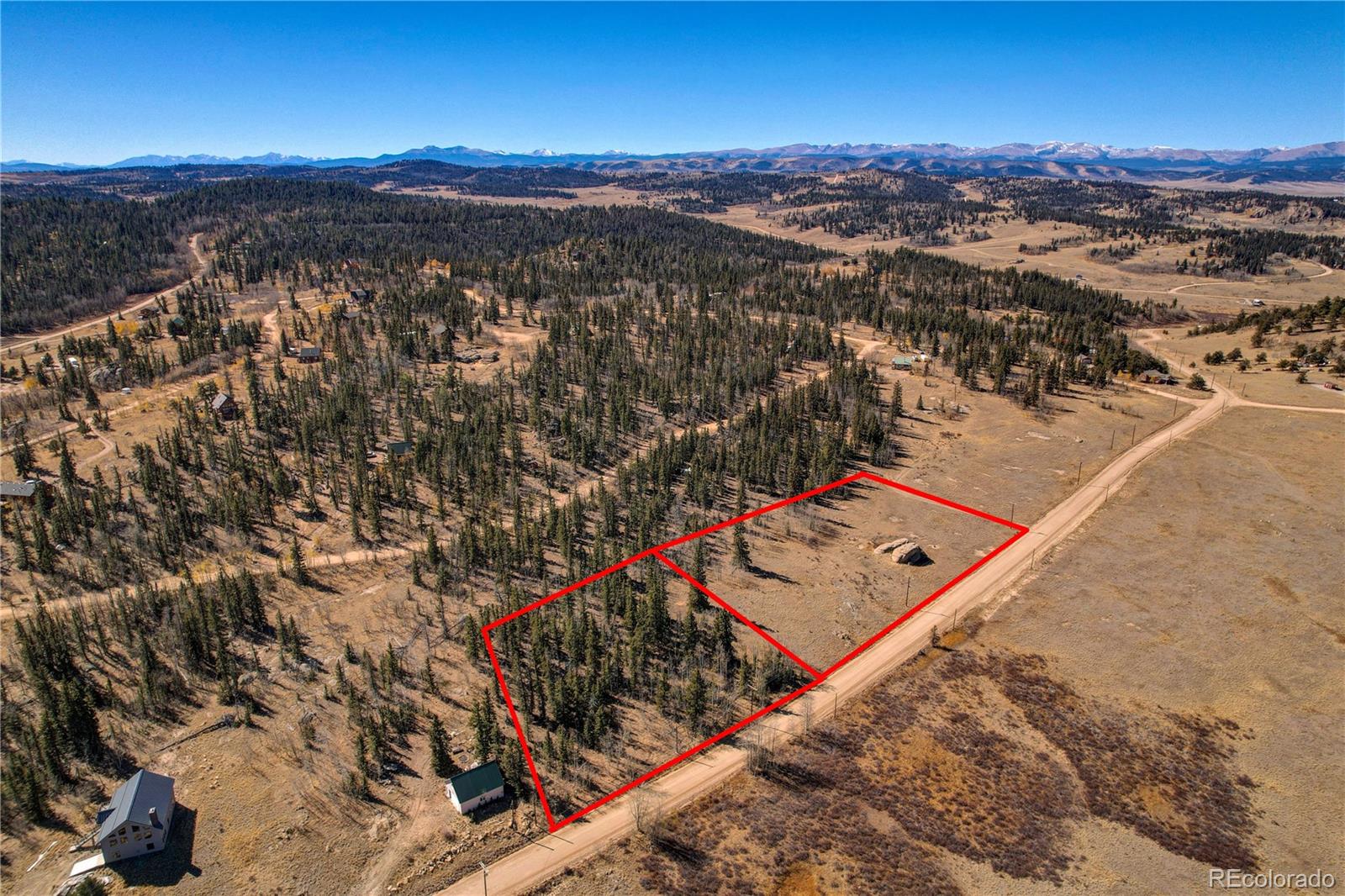 778 Chief Trail Como, CO 80456 - Photo 48 of 50 an aerial view of a city