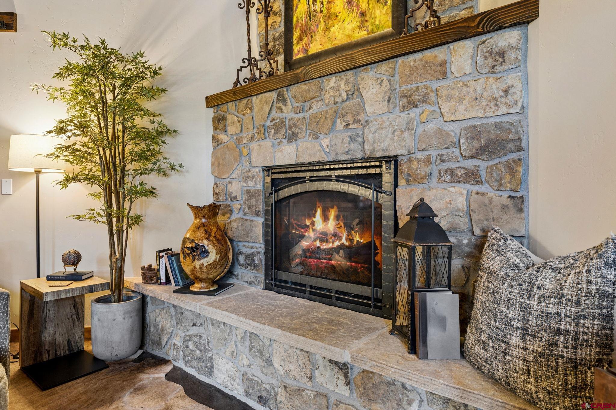 24 Monarch Crest Trail Durango, CO 81301 - Photo 6 of 45 a living room with furniture and a fireplace