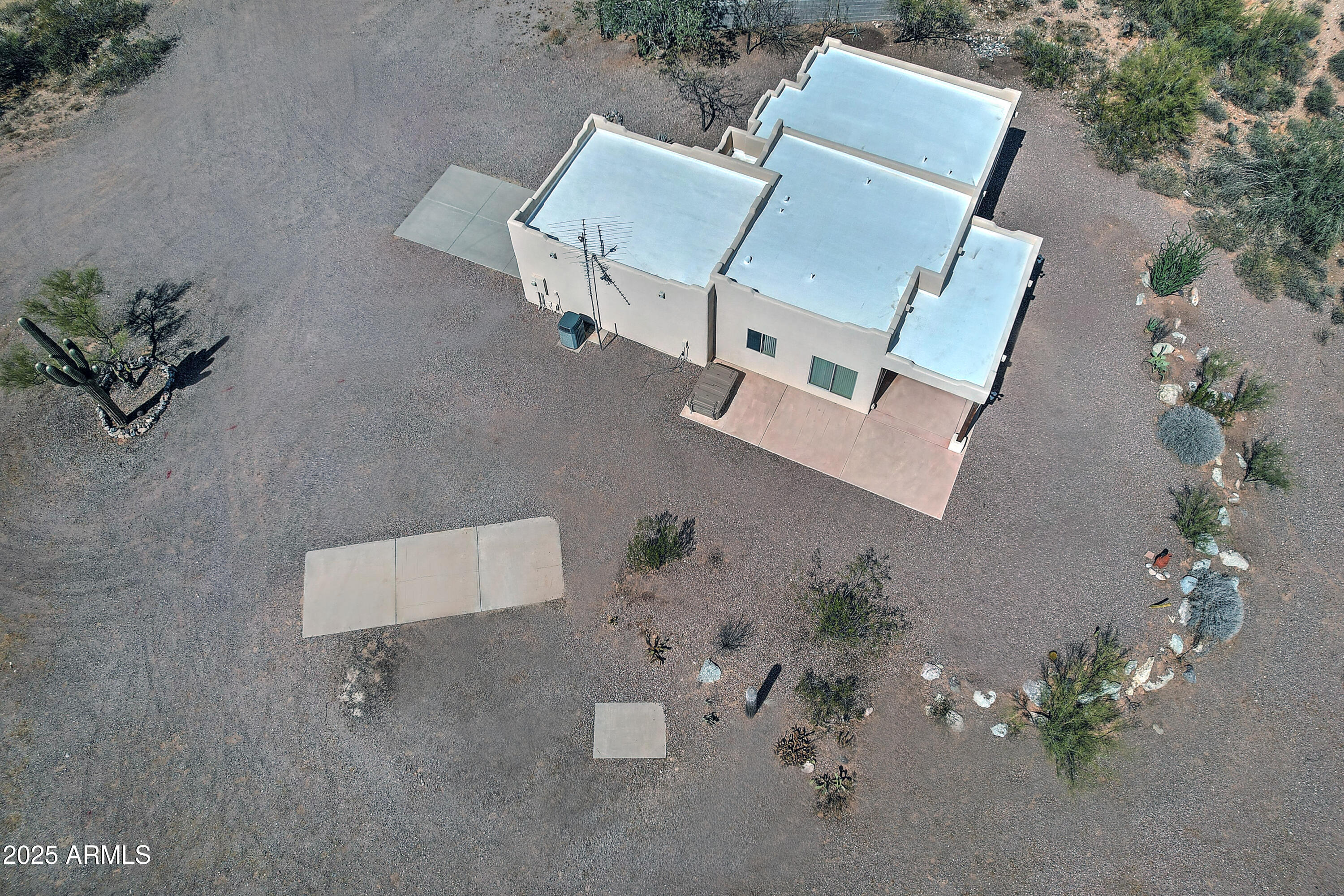5117 North Chisholm Road Apache Junction, AZ 85120 - Photo 41 of 46 drone photo birds eye roof