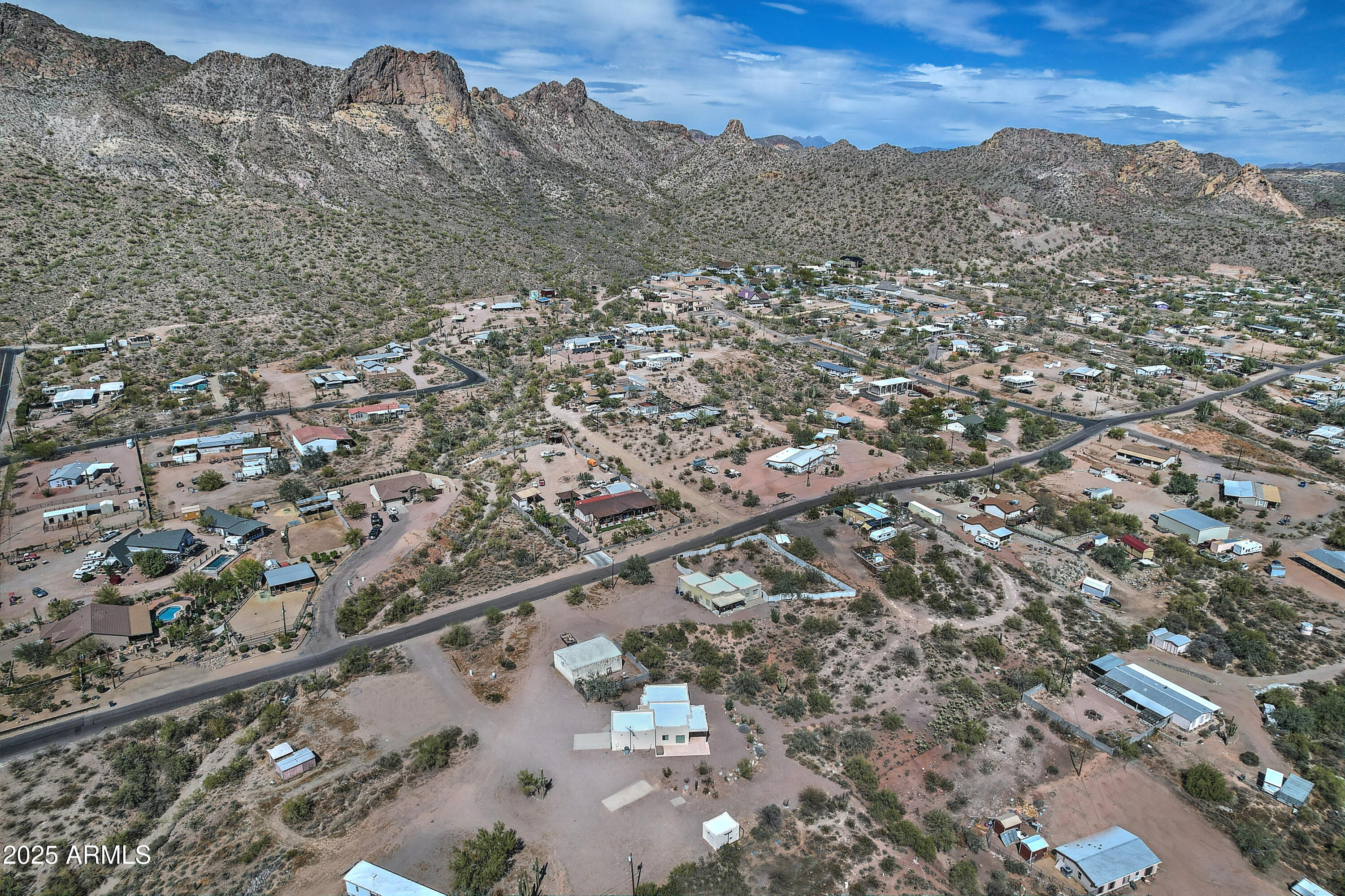 5117 North Chisholm Road Apache Junction, AZ 85120 - Photo 45 of 46 drone photos high birds eye goldfields