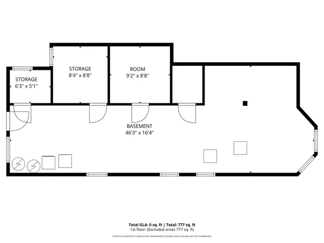 a picture of a floor plan