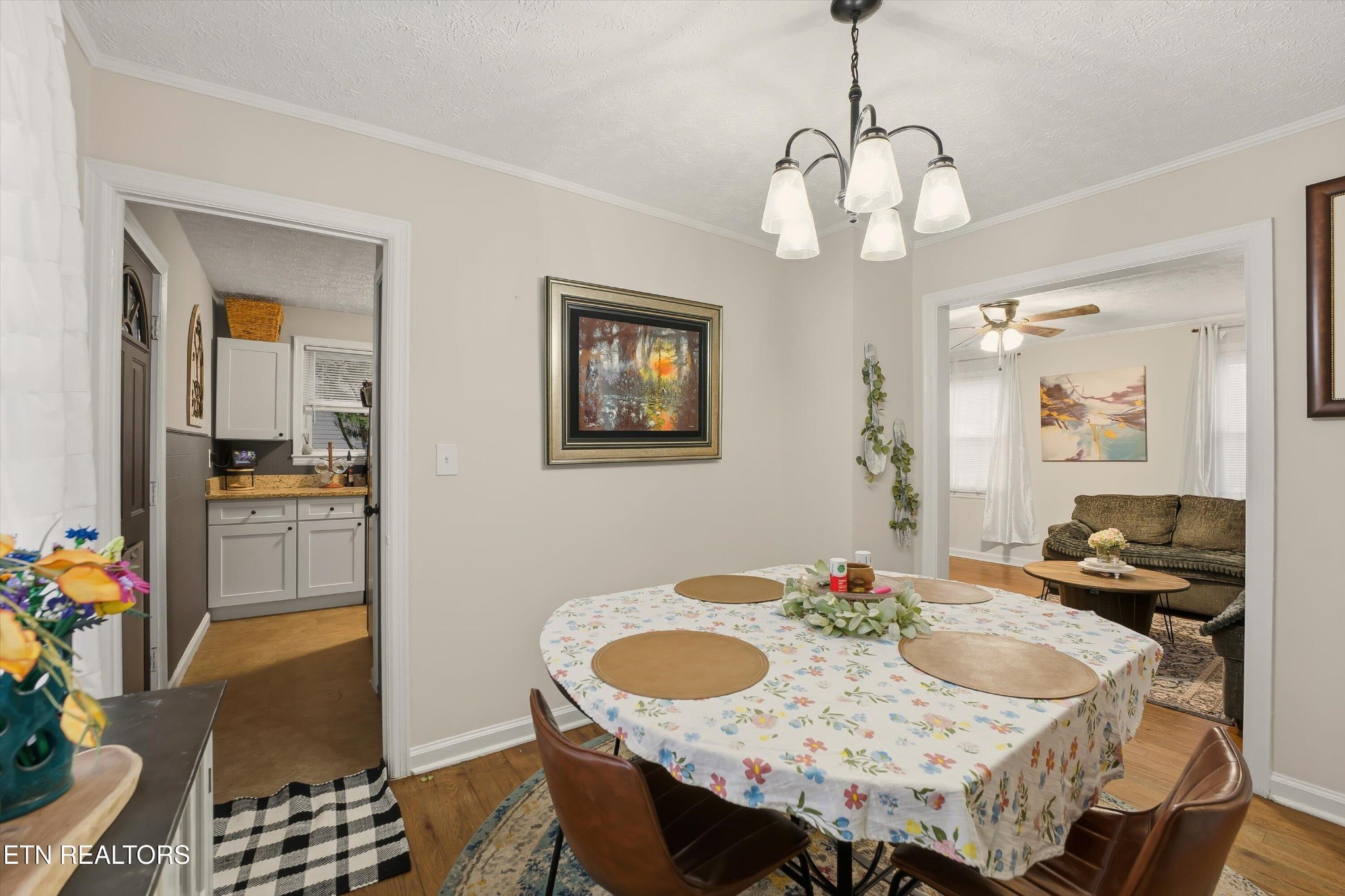 1741 North Wright Road Alcoa, TN 37701 - Photo 15 of 31 a view of a dining room with furniture and wooden floor
