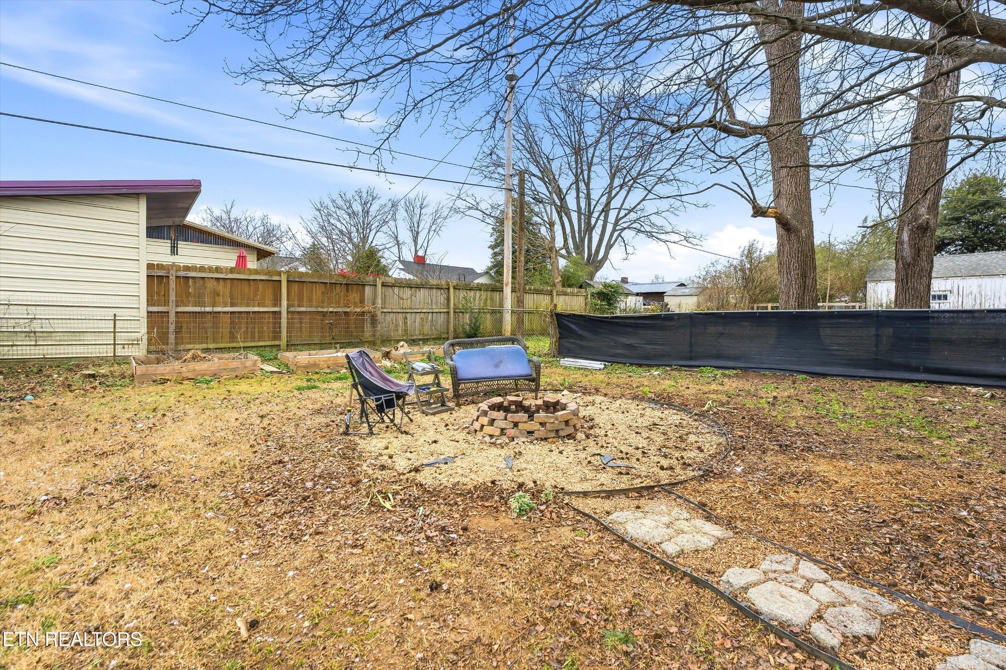 1741 North Wright Road Alcoa, TN 37701 - Photo 24 of 31 a backyard of a house with table and chairs