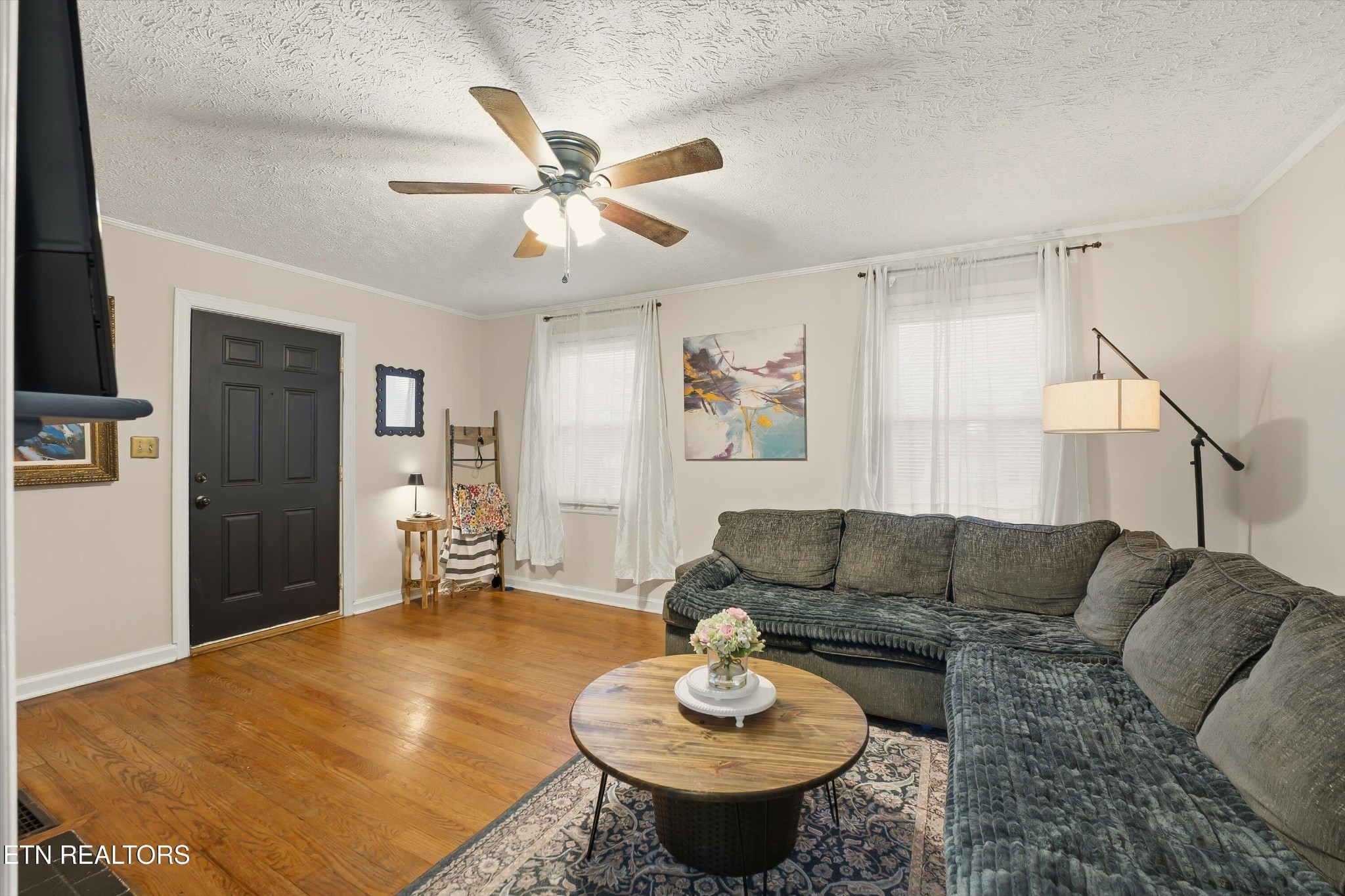 1741 North Wright Road Alcoa, TN 37701 - Photo 8 of 31 a living room with furniture and a wooden floor
