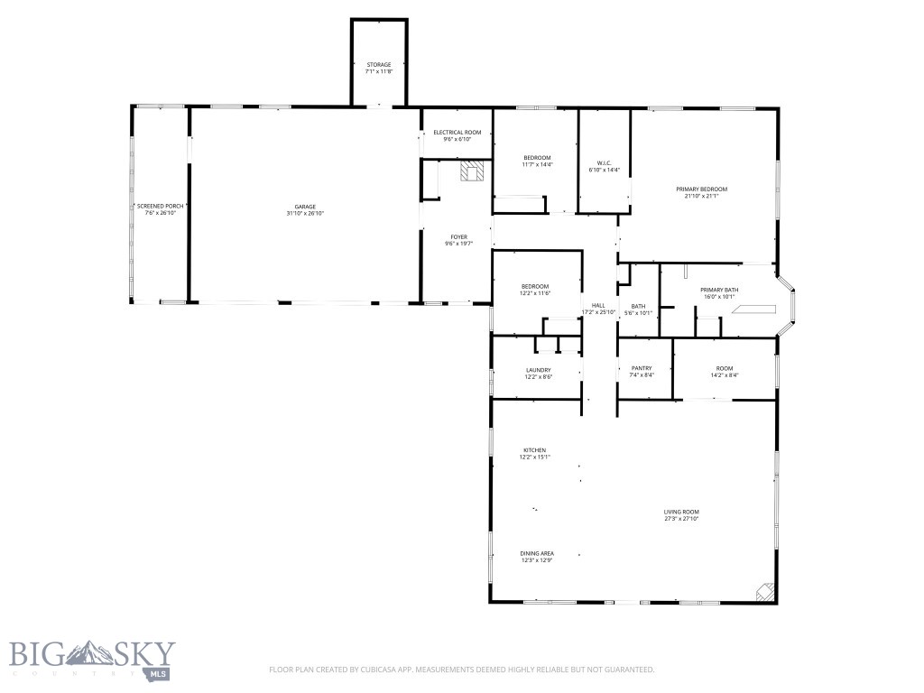 981 Bon Accord Road Dillon, MT 59725 - Photo 55 of 55 Floor Plan