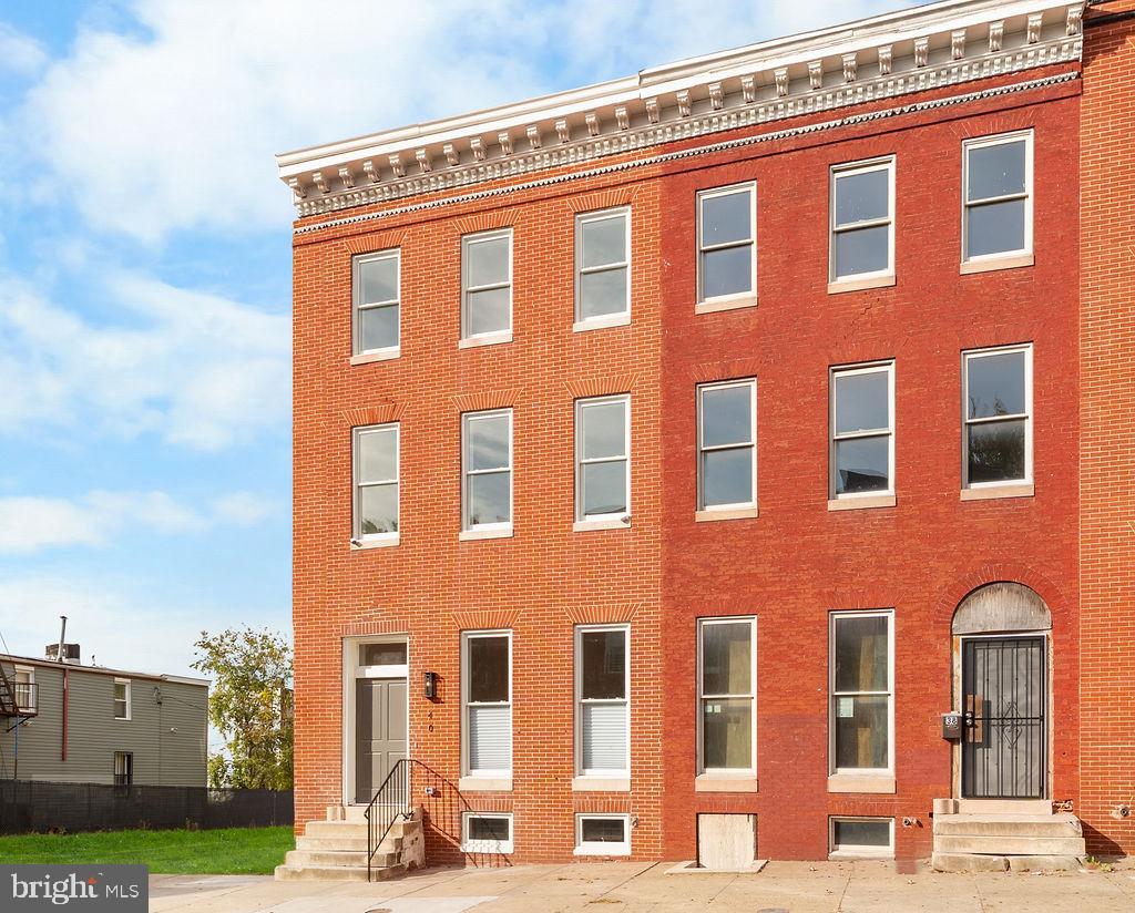 40 South Fulton Avenue Baltimore, MD 21223 - Photo 2 of 42 a front view of a building
