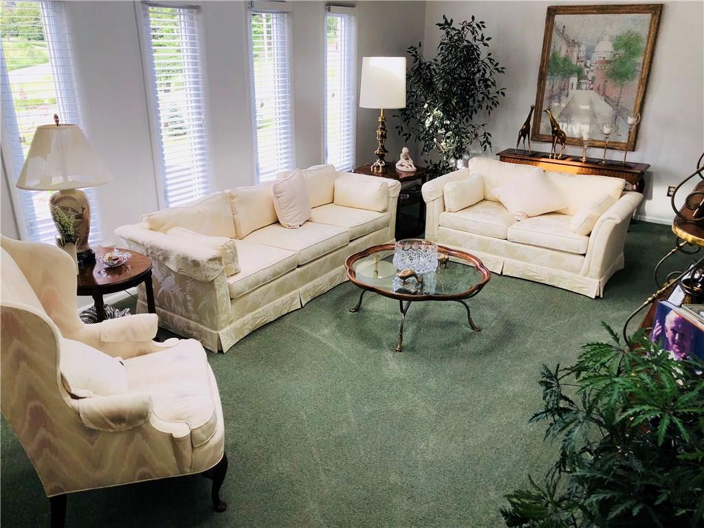 3131 Guffey Road North Huntingdon, PA 15642 - Photo 8 of 25 large formal living room with vaulted ceiling and skylites