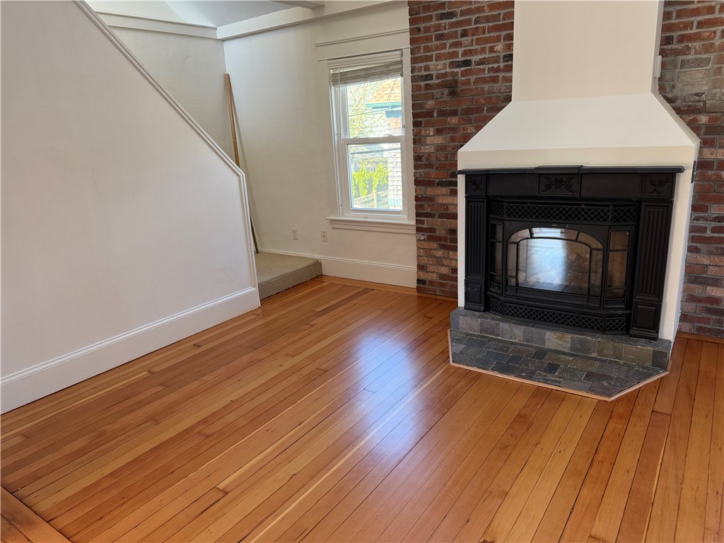21 Slocum Street, Unit 2 Newport, RI 02840 - Photo 3 of 15 Newly refinished floors in living room
