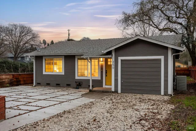 $950,000 | 250 Maple Avenue, Kenwood, CA 95452